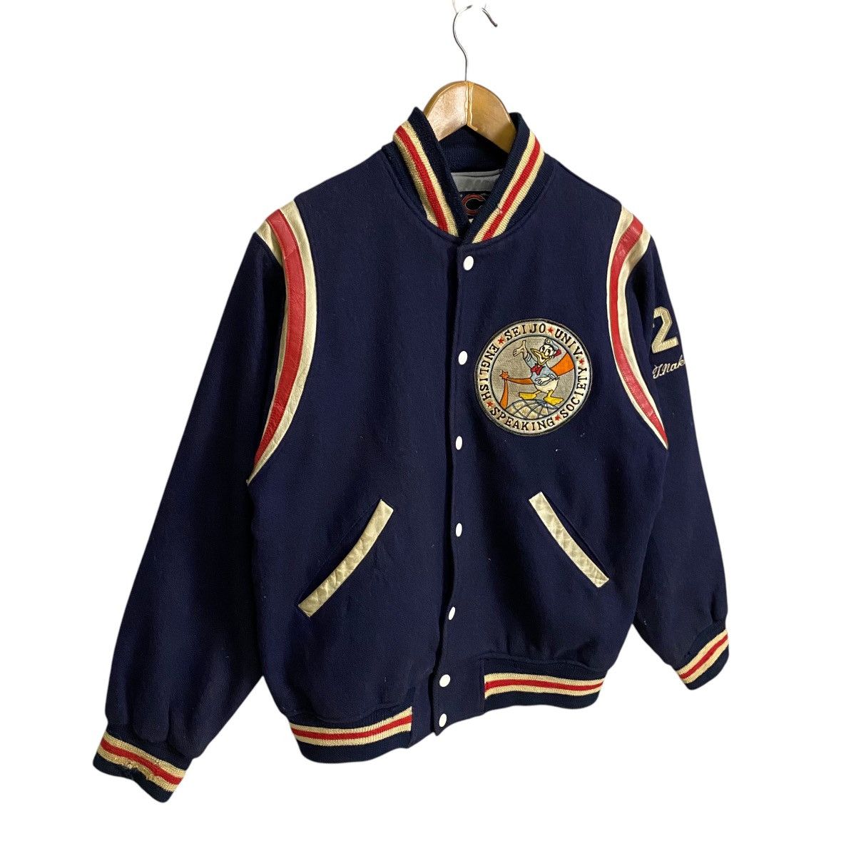 Vintage Vintage 80s Varsity Jacket Size US M / EU 48-50 / 2 - 2 Thumbnail