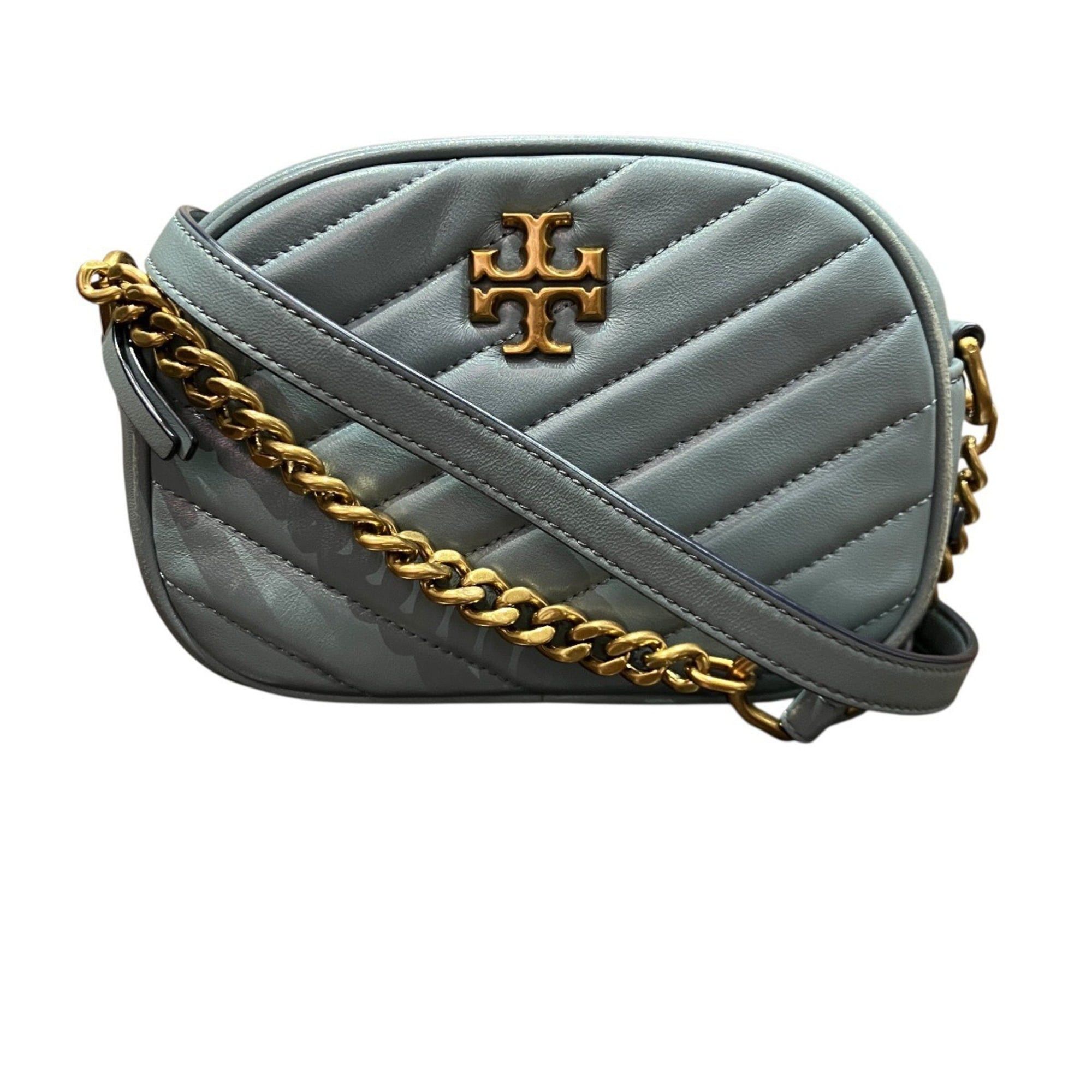 Tory Burch Tory Burch Chevron Small Camera Bag Shoulder Kira Leather Size ONE SIZE - 1 Thumbnail