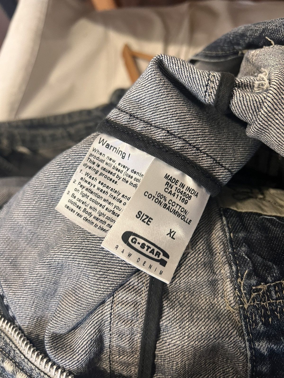 G-Star G Star Raw Cargo Multpocket Distressed Denim Jacket XL Size US XL / EU 56 / 4 - 12 Thumbnail