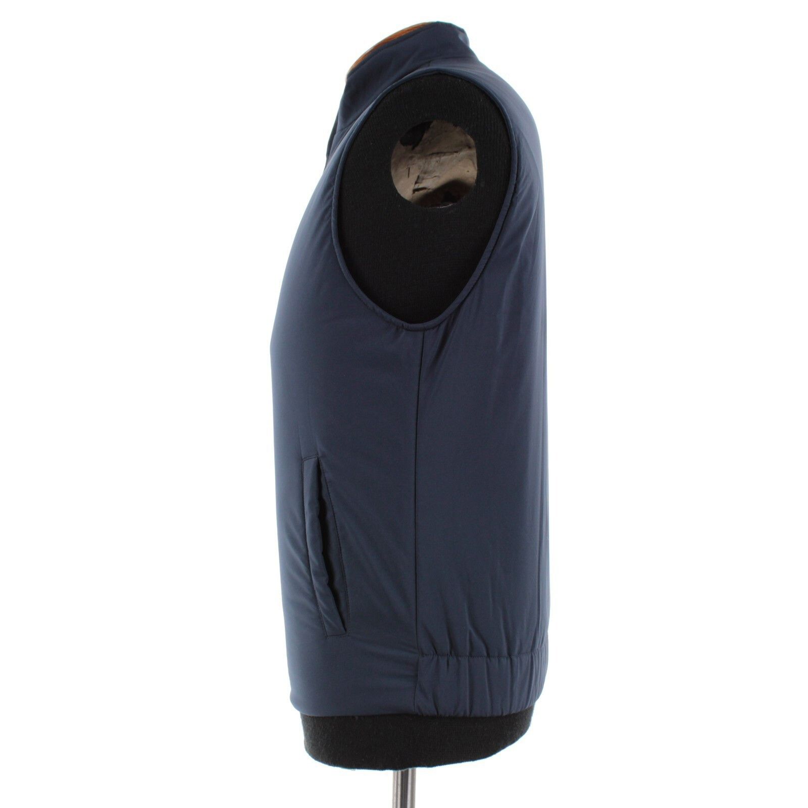 Luciano Barbera Luciano Barbera Vest Size M US In Blue Polyester Size US M / EU 48-50 / 2 - 3 Thumbnail