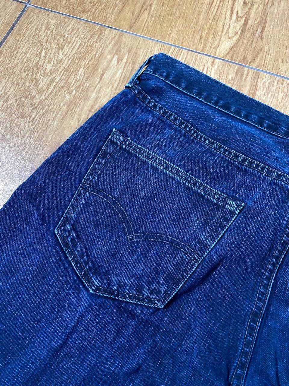 Levi's × Vintage Levi’s 501 Vintage 90s Custom Cut Distressed Denim Shorts Size US 34 / EU 50 - 8 Thumbnail