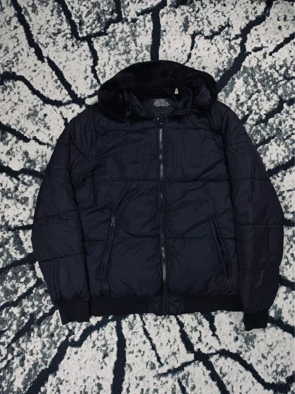 Schott Schott insulated down jacket black logo XL usa Size US XL / EU 56 / 4 - 1 Thumbnail