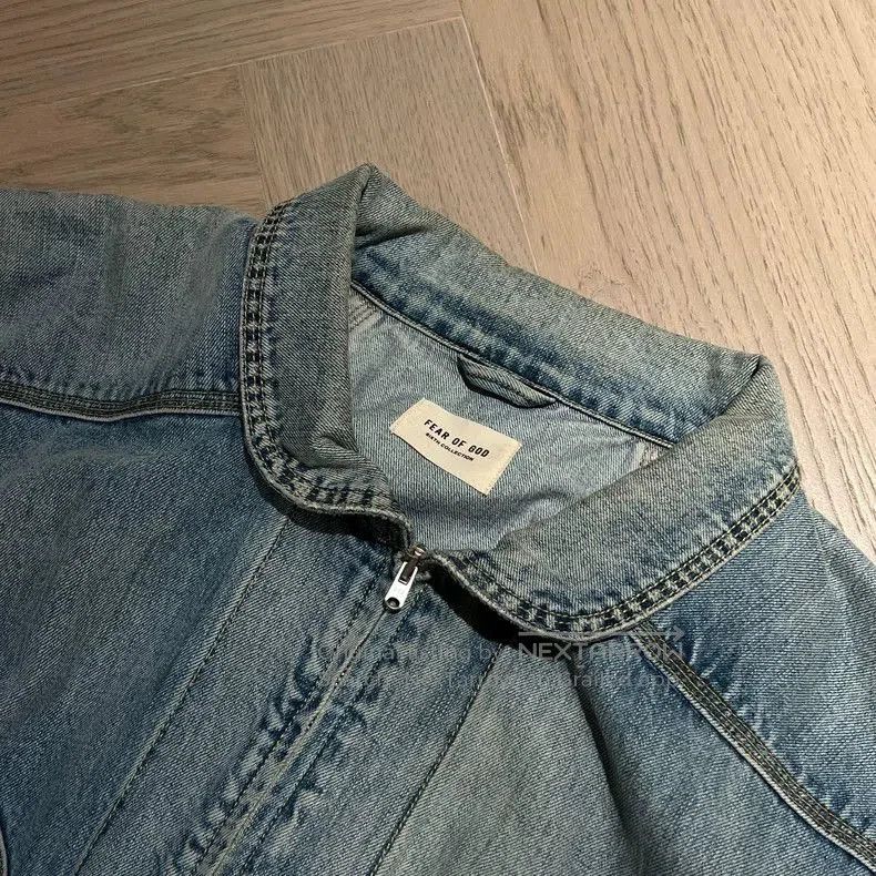 Fear of God Fear of God 6th Wash Denim Jacket. Size US L / EU 52-54 / 3 - 2 Thumbnail
