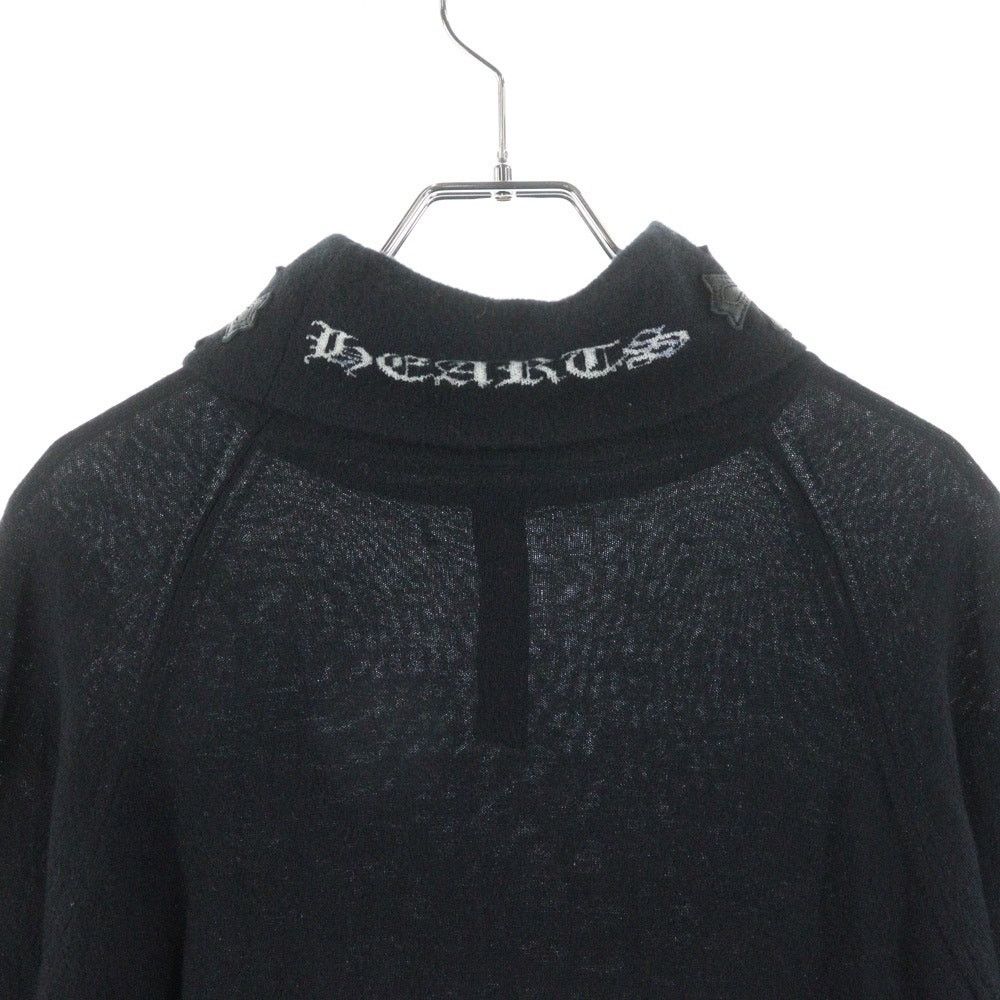 Chrome Hearts Chrome Hearts Y Not Black Cashmere Sweater Size US M / EU 48-50 / 2 - 4 Thumbnail
