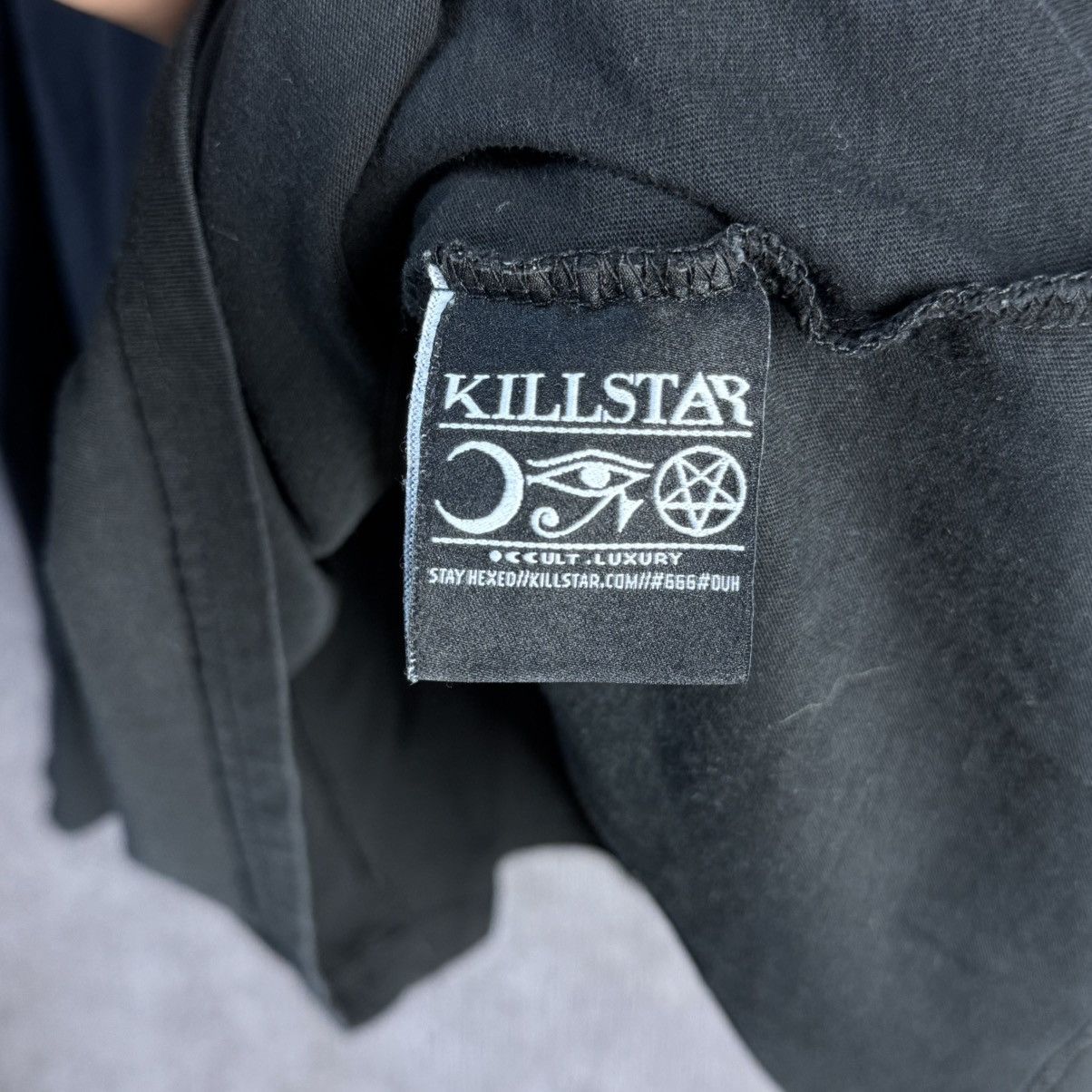 Killstar KILLSTAR Layered oversized longsleeve gothic punk sweatshirt Size US M / EU 48-50 / 2 - 6 Thumbnail