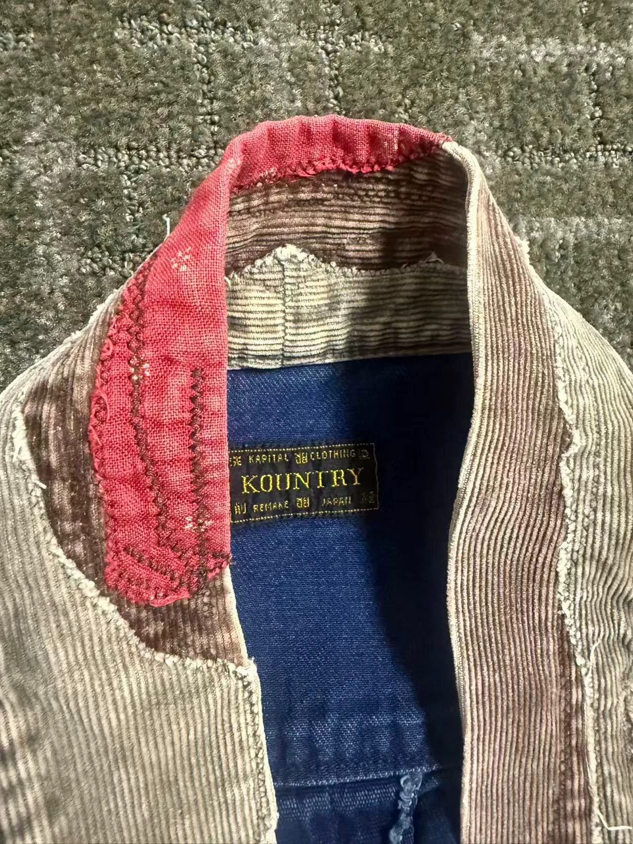 Kapital KAPITAL Indigo Denim Patchwork Distressed Dōgan Size 5 Size US XXL / EU 58 / 5 - 3 Thumbnail