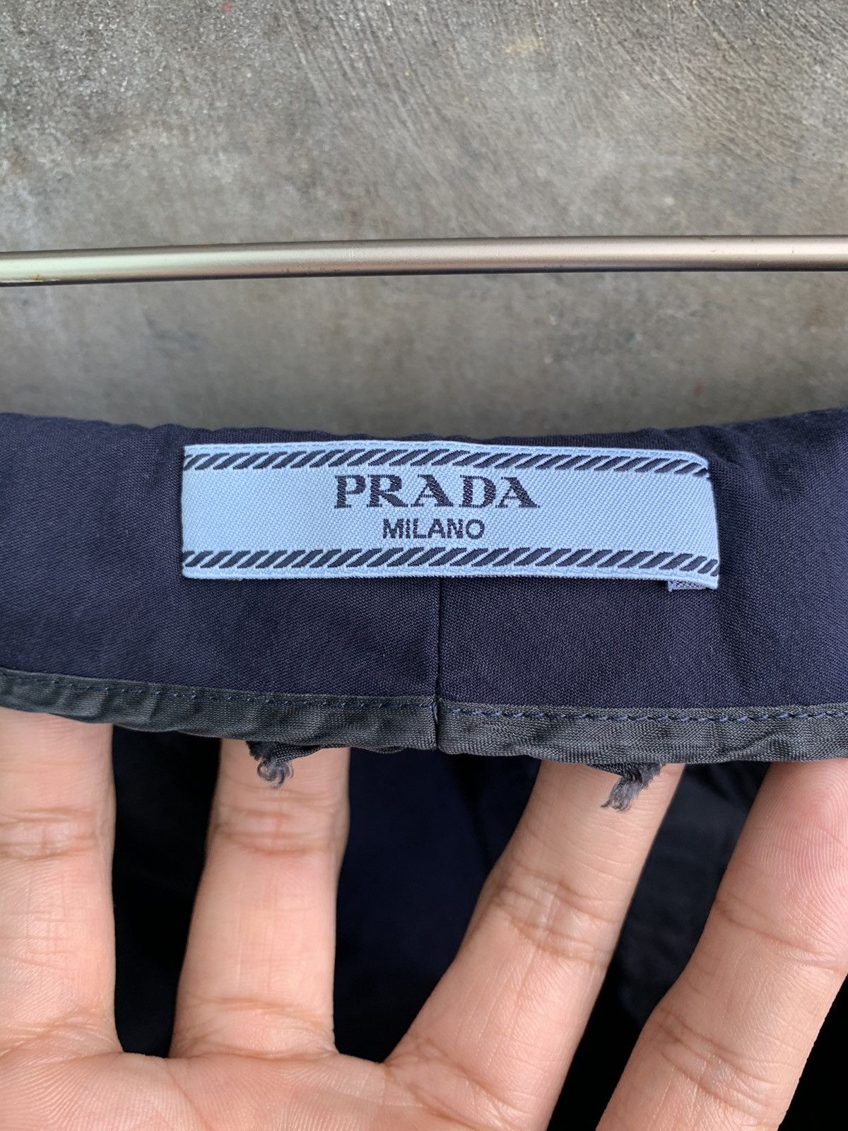 Prada Navy Blue Uniform Slacks Size 27" / US 4 / IT 40 - 6 Thumbnail