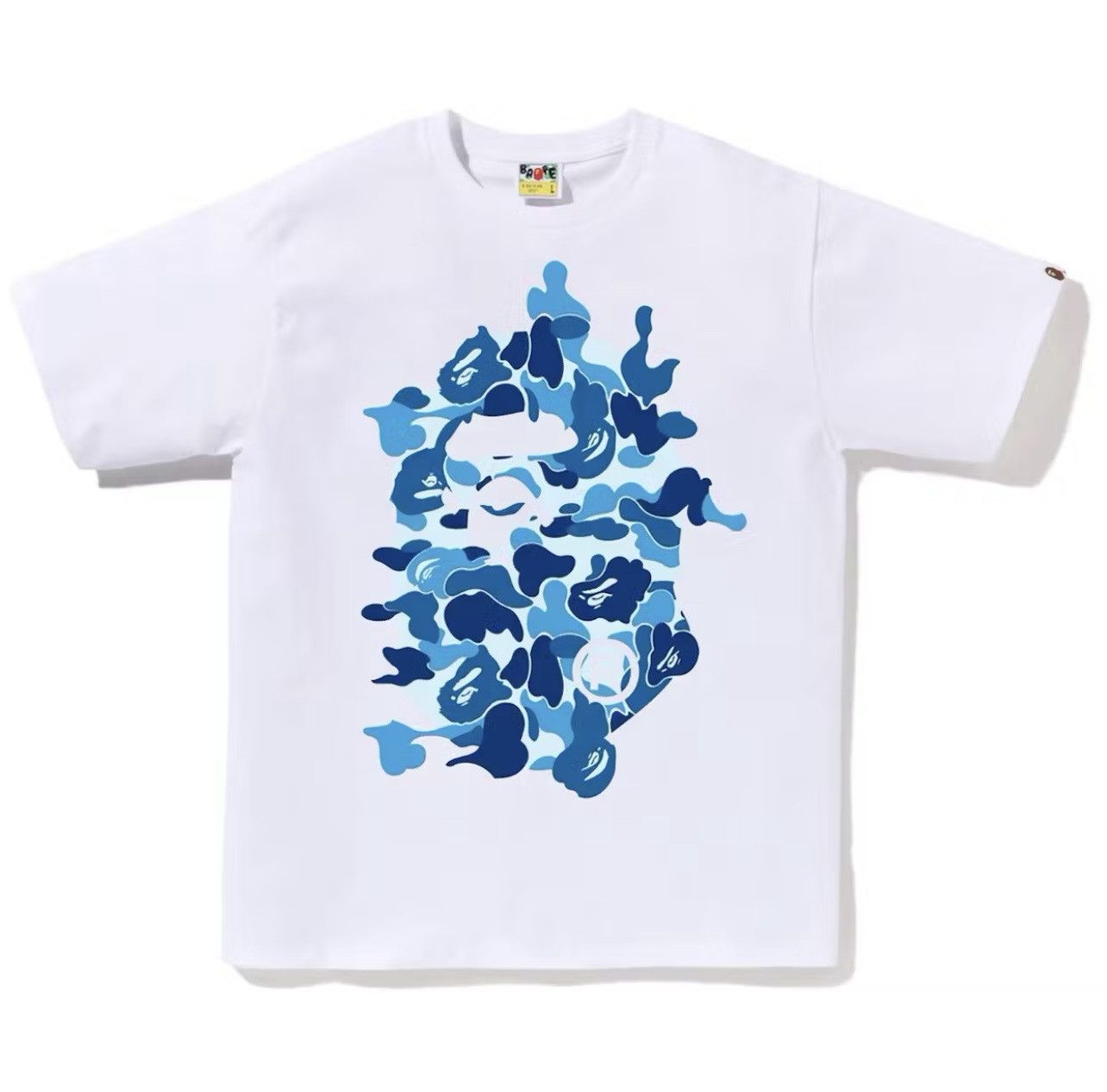 BAPE ABC Camo Rebuild Big Ape Head Tee