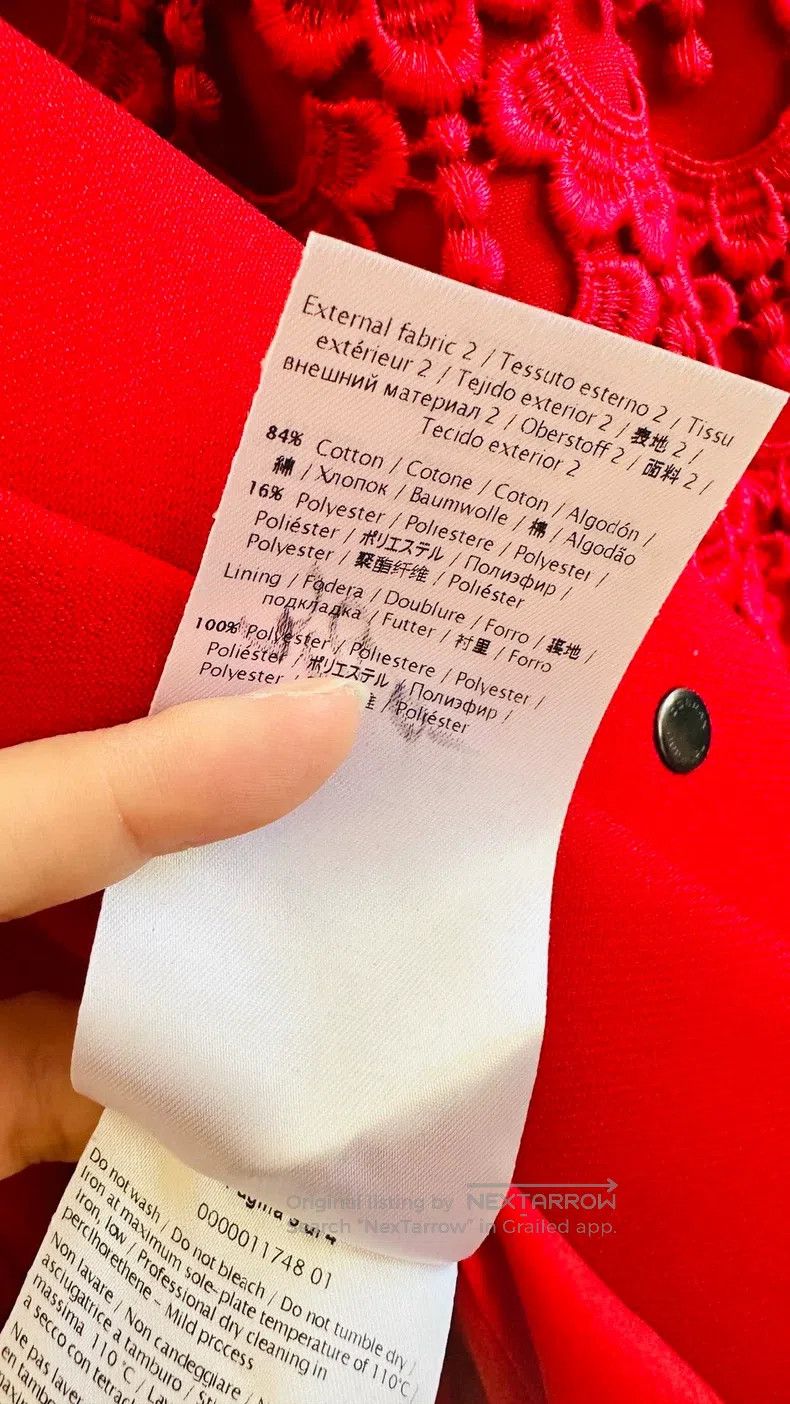 Valentino Valentino Heavy lace trench coat Size M / US 6-8 / IT 42-44 - 5 Thumbnail