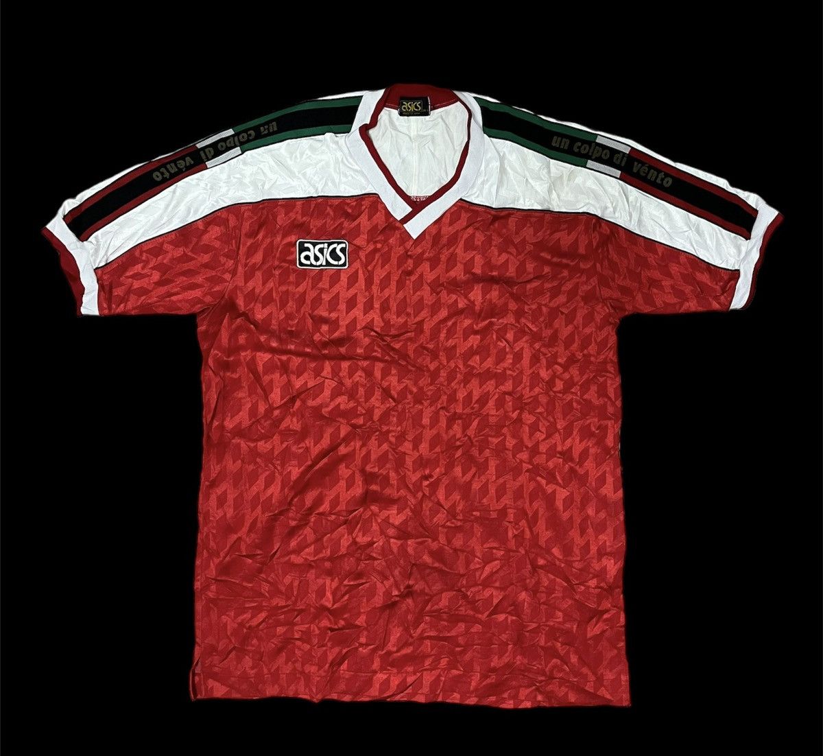 注目ブランドのギフト Asics × Jersey × Vintage Vintage Asics Japan Jersey | Grailed ウェア