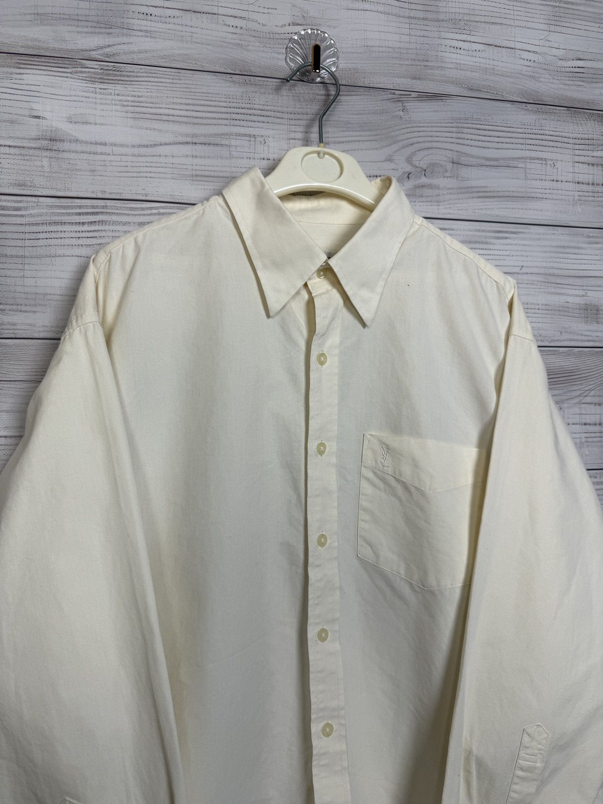 Yves Saint Laurent Vintage Yves Saint Laurent YSL Shirt Luxury Size US XL / EU 56 / 4 - 3 Thumbnail