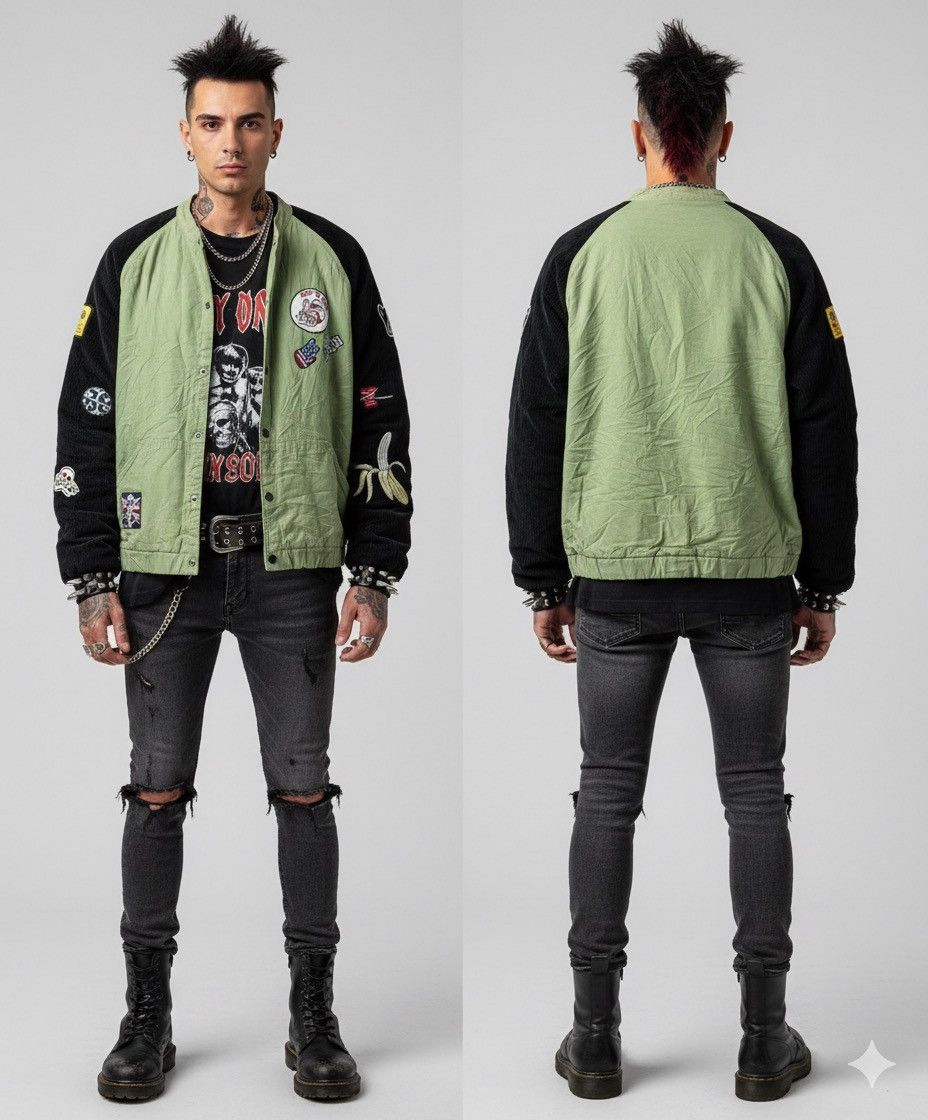 If Six Was Nine 🔥Very Rare Jimmy Full Patches Button Jackets Size US L / EU 52-54 / 3 - 1 Thumbnail