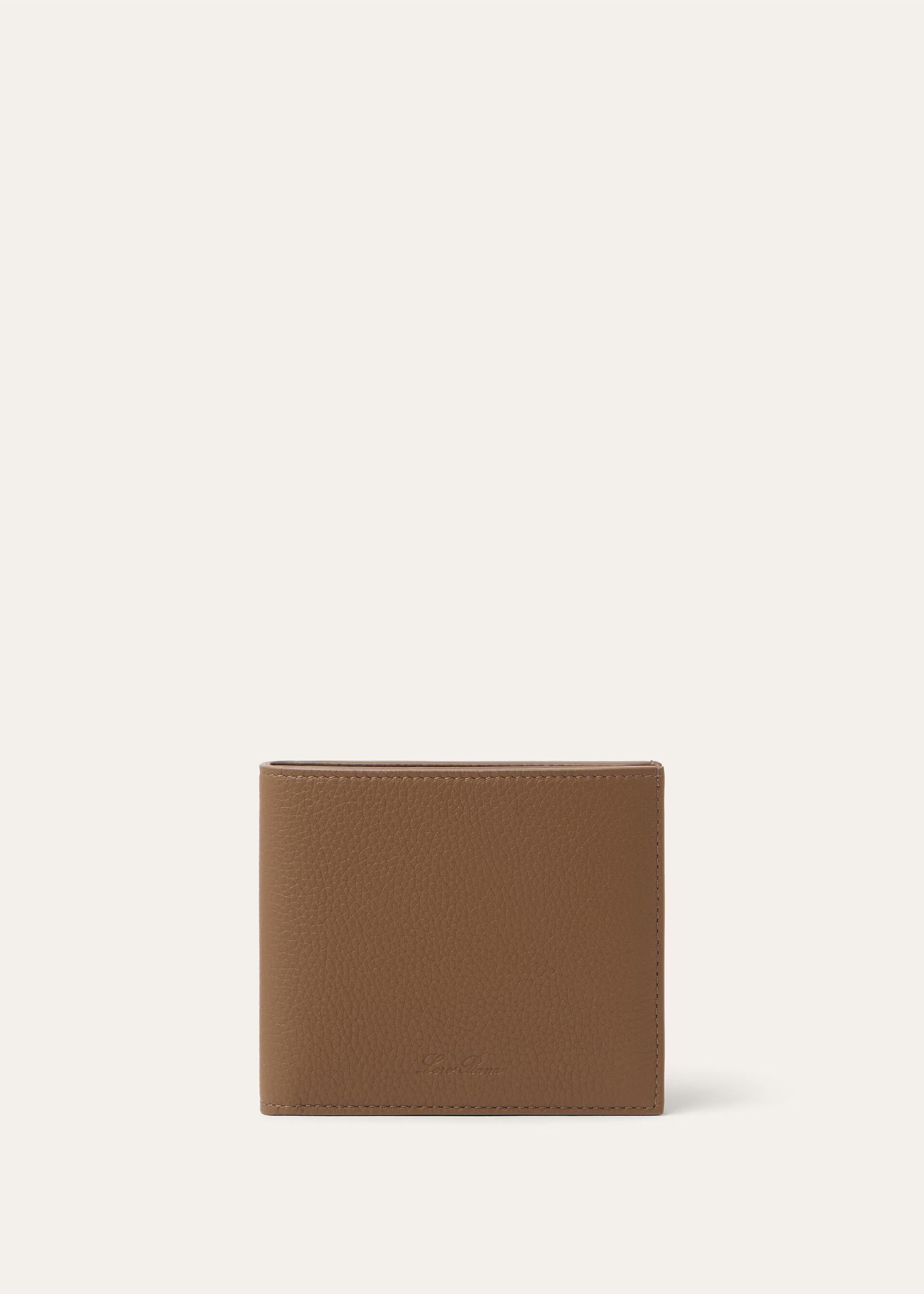 Loro Piana os11x0426 FAO3070 Size: OS / Extra Compact Wallet in Pecan Size ONE SIZE - 1 Thumbnail