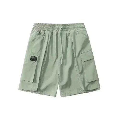 Japanese Brand 20SS Indigo Union Japan Mint Green Worker Shorts Size US 31 - 1 Thumbnail