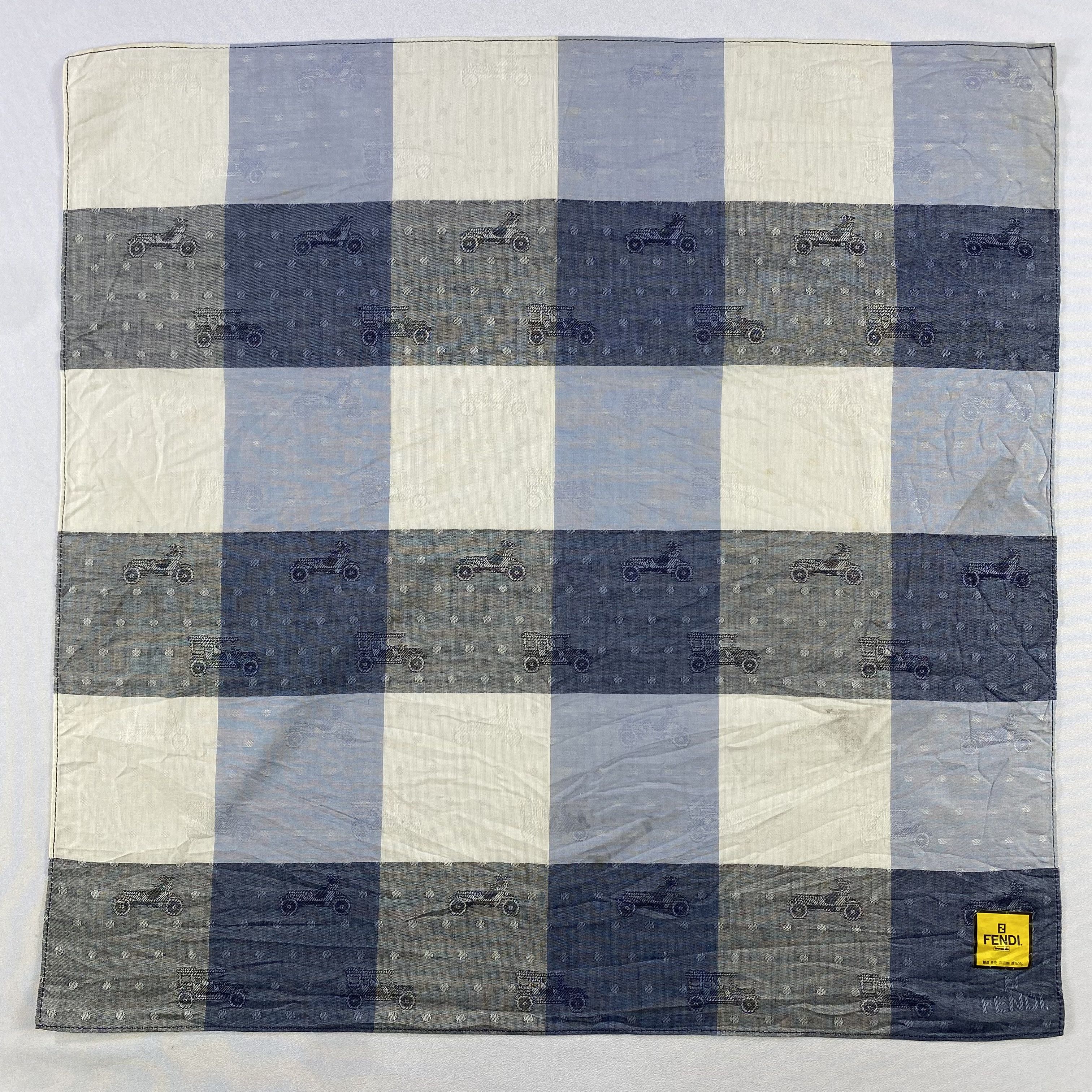 Vintage Fendi Bandana/ Handkerchief / Neckerchief Size ONE SIZE - 1 Thumbnail