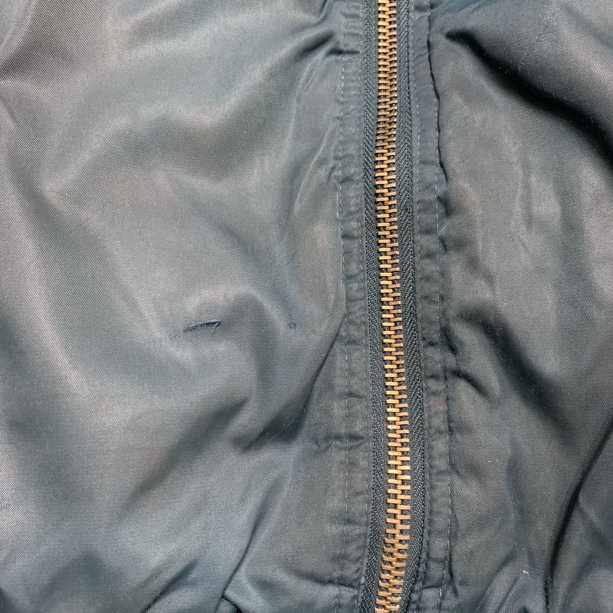 Japanese Brand CIT Plain Military Flying Bomber Jacket Size US XL / EU 56 / 4 - 12 Thumbnail