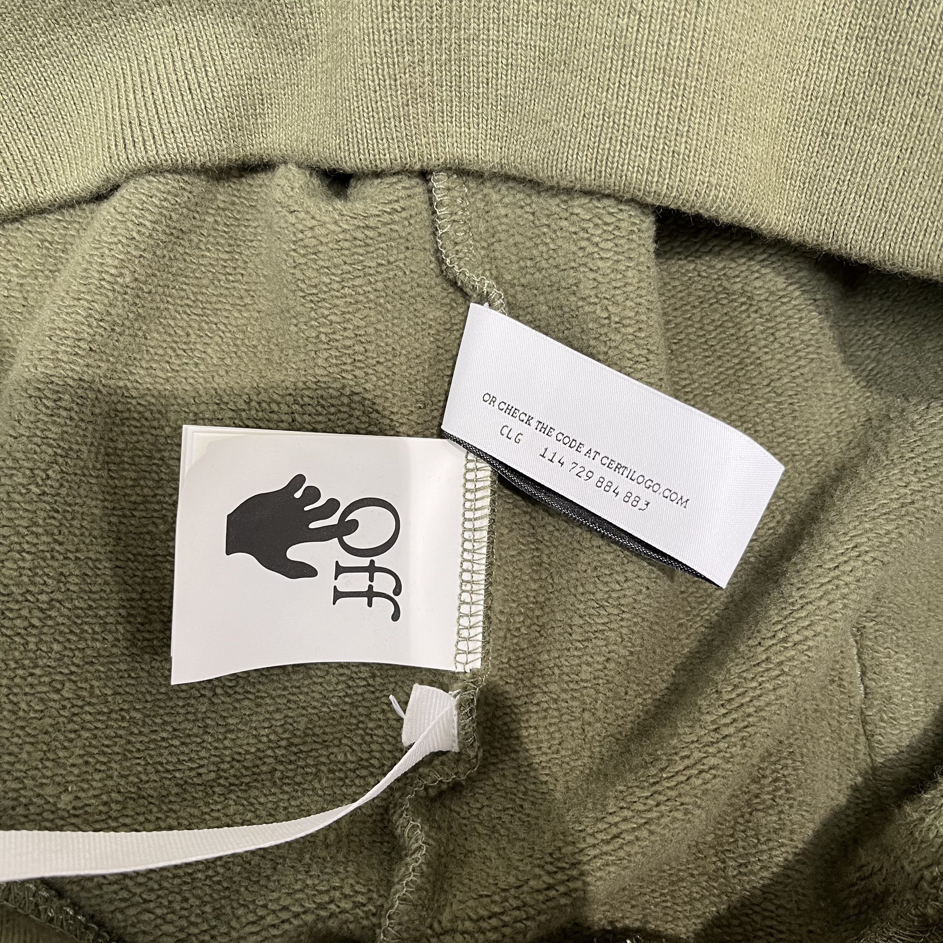 Off-White Off White Rubber Arrows Hoodie Green Size US M / EU 48-50 / 2 - 5 Thumbnail