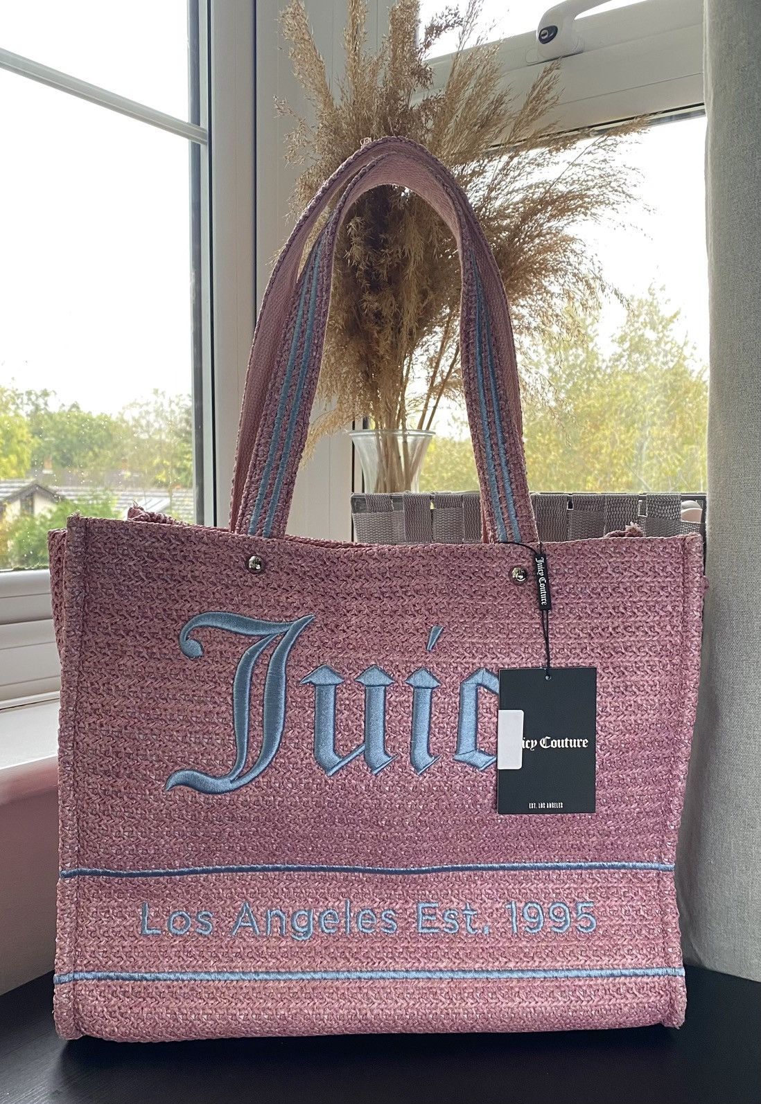 Juicy couture pink tote bag deals