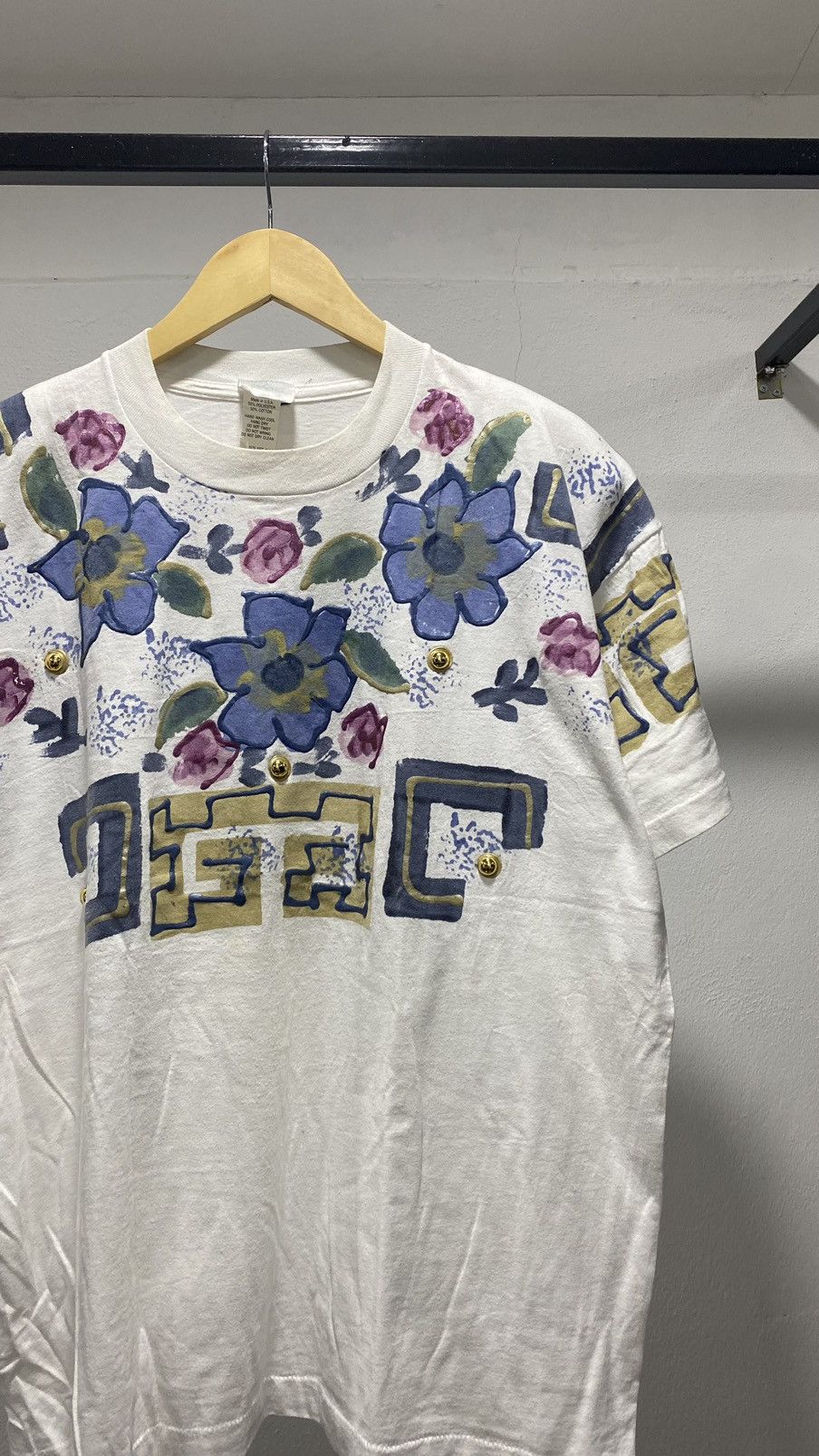Vintage Art Floral 80s USA