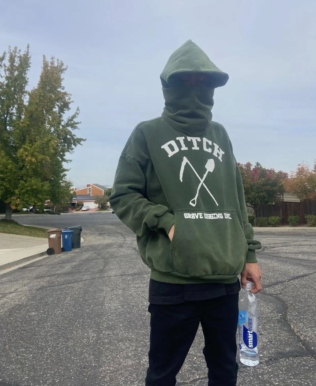 Designer × Vintage Ditch Mask Hoodie Size US XL / EU 56 / 4 - 5 Thumbnail