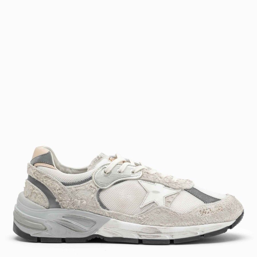 image of Golden Goose O1D2Blof0424 Sneakers In White & Grey in White/Grey, Men's (Size 11)