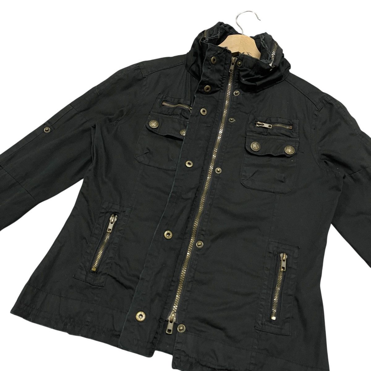 Number (N)ine Jessy Logan Tactical Archival Jacket Y2k Punk Bondage Style Size US L / EU 52-54 / 3 - 11 Thumbnail