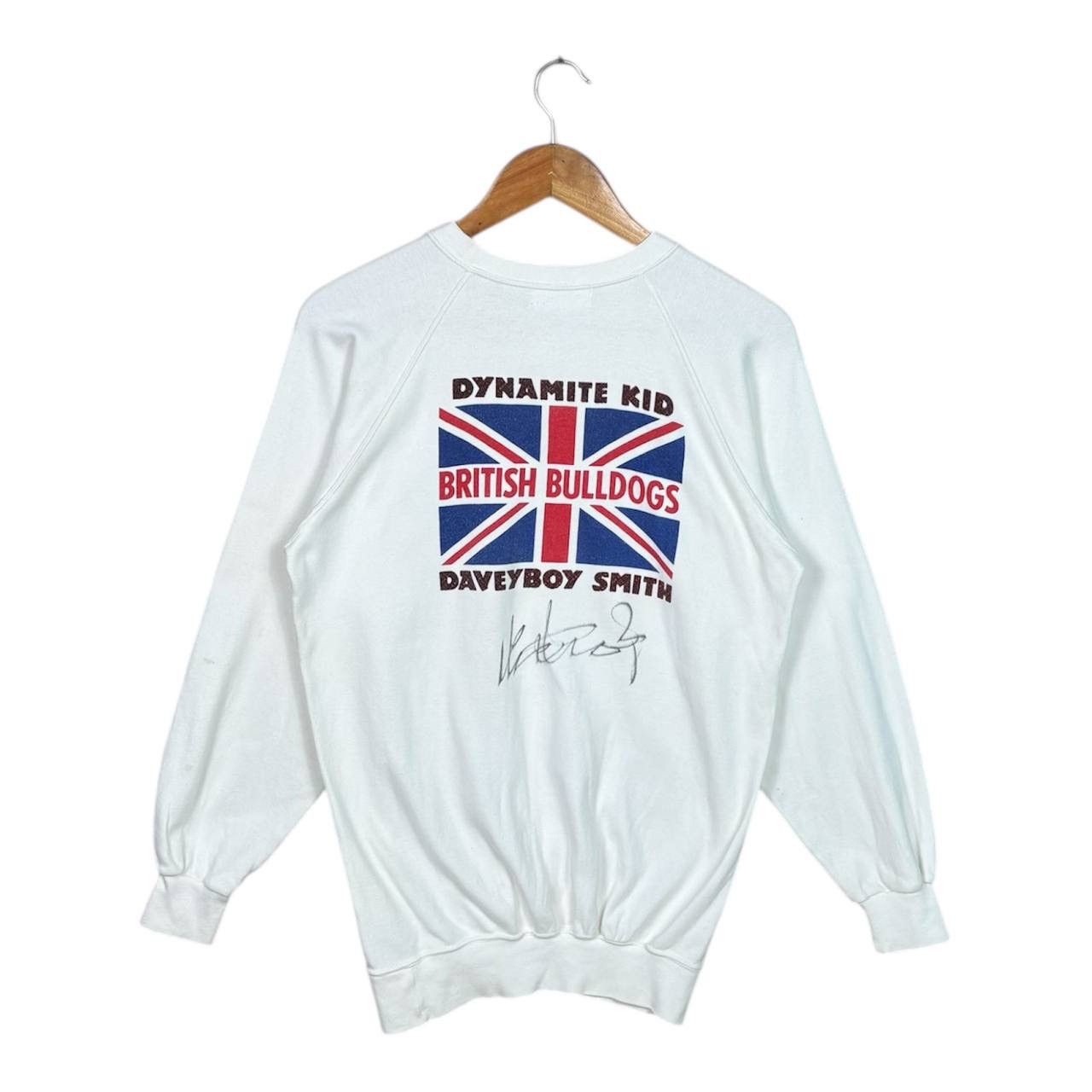 WWF Vintage 90s The British Bulldog WWF Wrestling Sweatshirt Size US M / EU 48-50 / 2 - 1 Thumbnail