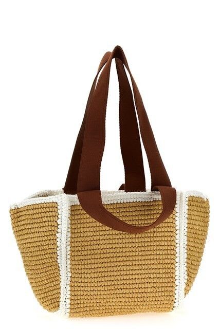 Marni MARNI Natural Viscose Tote Bag New Size ONE SIZE - 2 Thumbnail