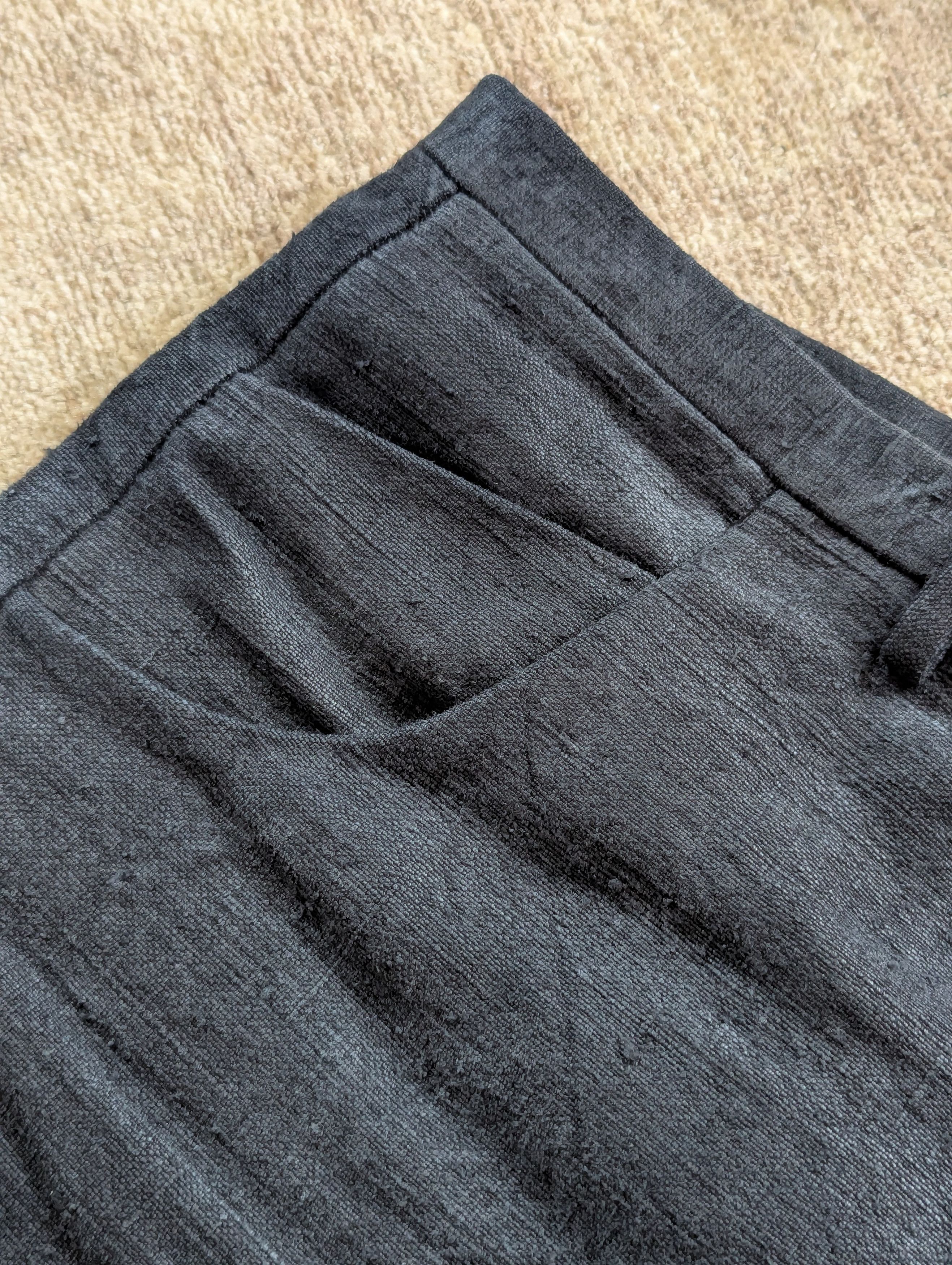 Label Under Construction Vintage Military Tent Jeans Size US 38 / EU 54 - 5 Thumbnail