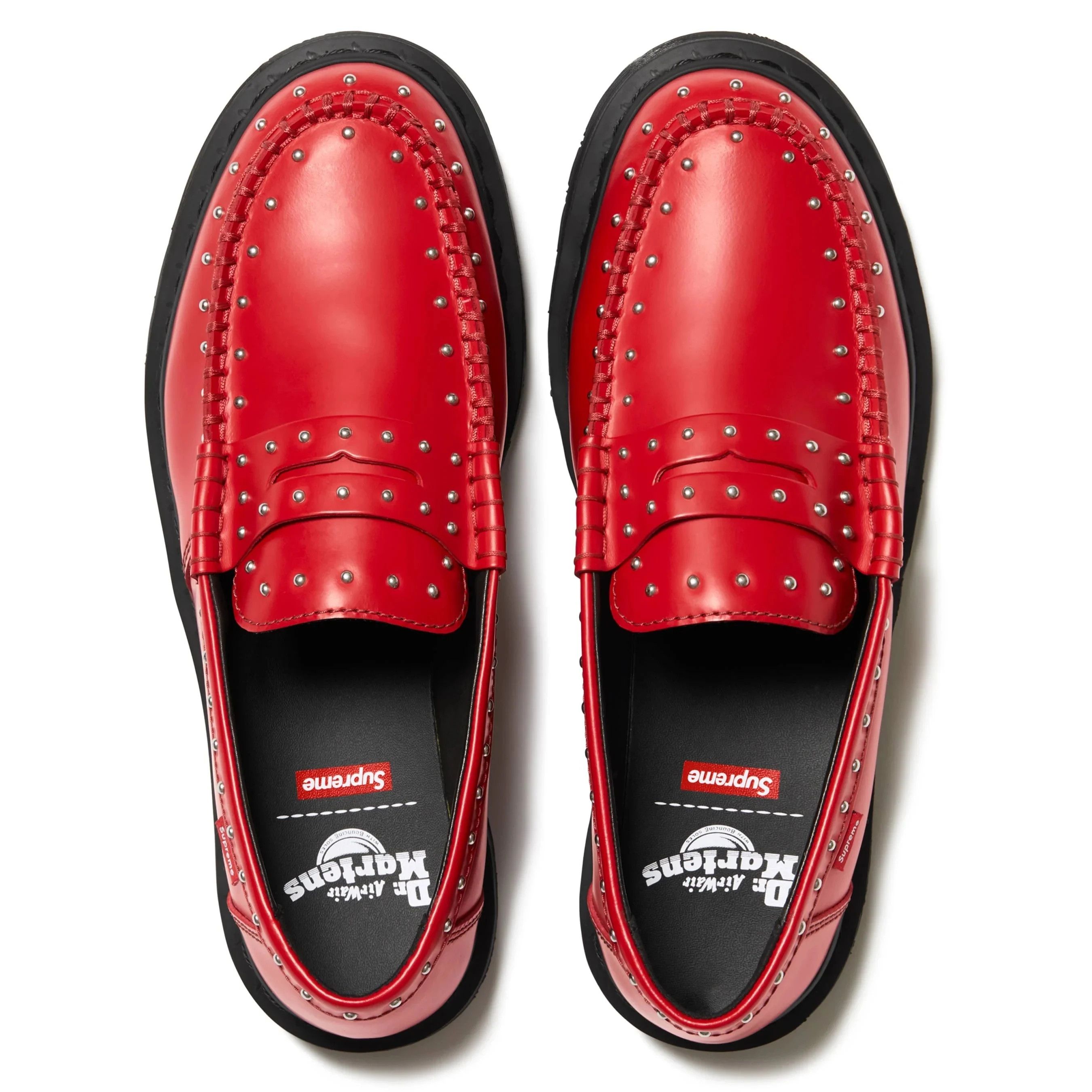 Dr. Martens × Supreme Supreme Dr. Martens Studded Penton Loafer Size US 10.5 / EU 43-44 - 3 Thumbnail