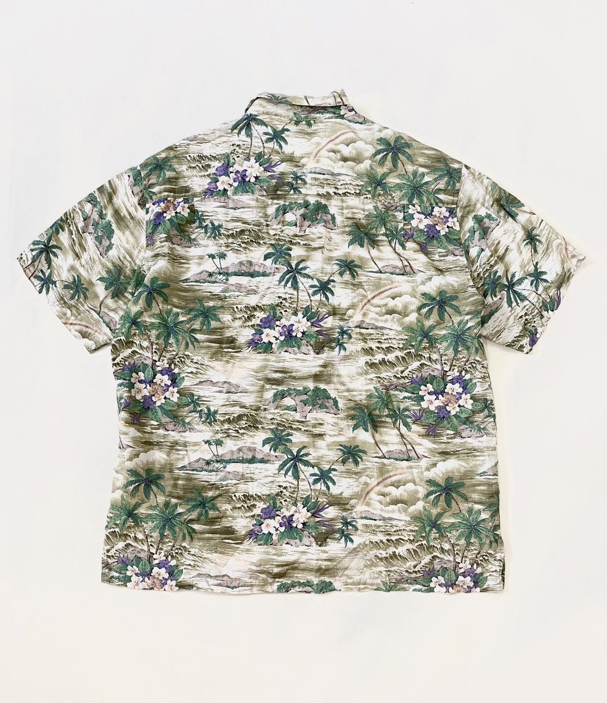 Billabong × Rip Curl × Vintage Vintage 90s PIKO HAWAIIAN LONGBOARD Wear shirt Size US M / EU 48-50 / 2 - 6 Thumbnail