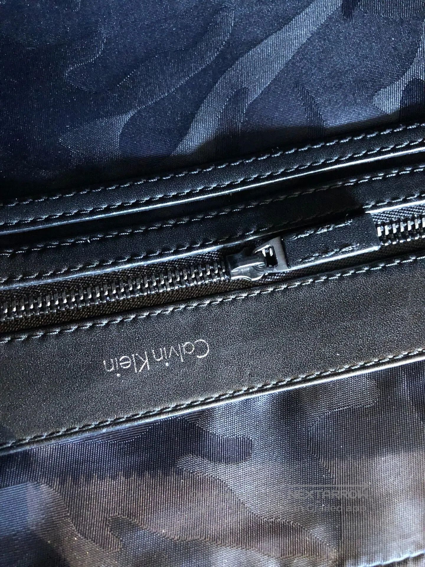 Calvin Klein Calvin Klein Leather Briefcase. Size ONE SIZE - 7 Thumbnail