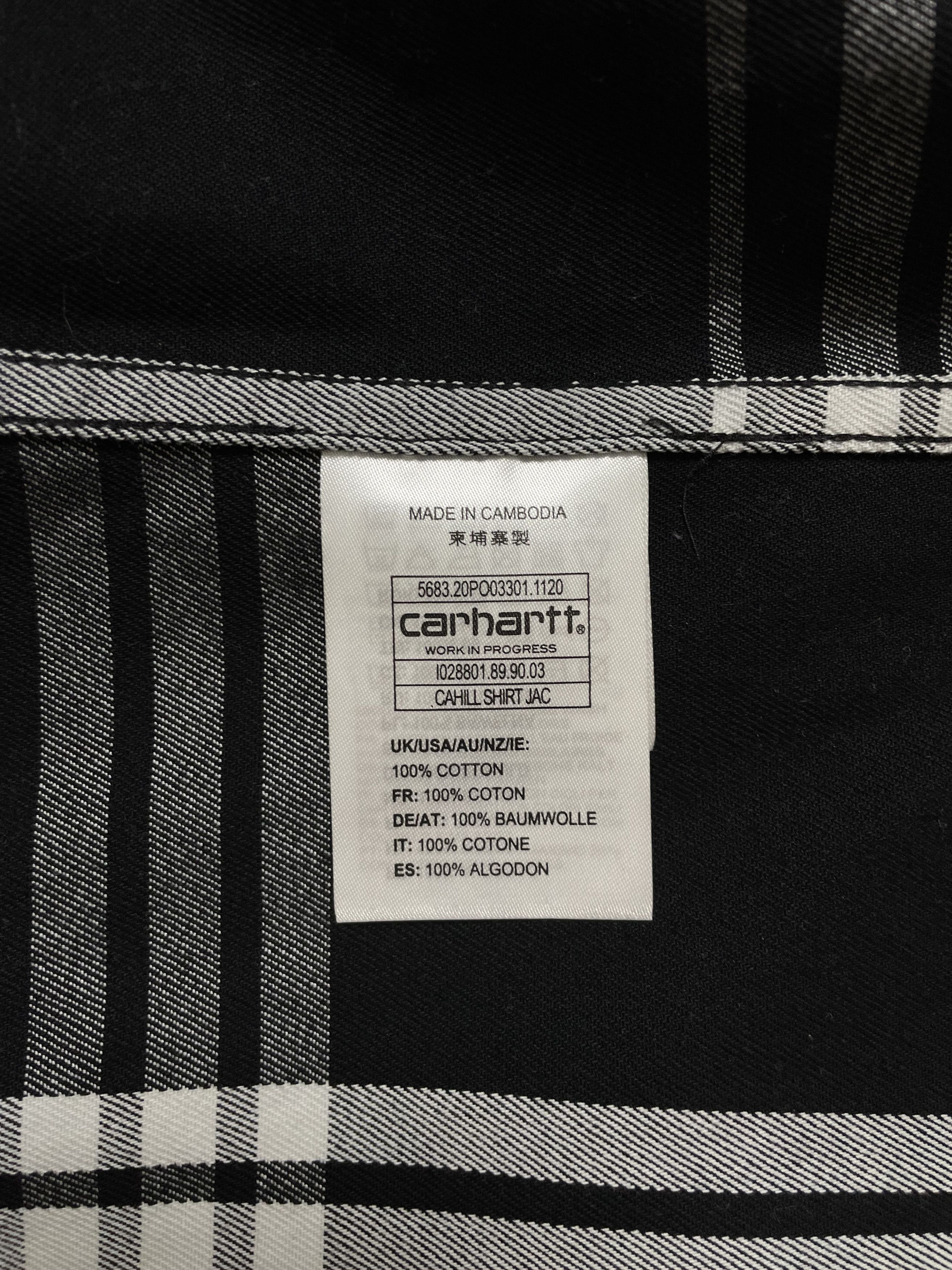 Carhartt CARHARTT WIP Cahill Shirt Jacket Zip Overshirt Coat Plaid Size US M / EU 48-50 / 2 - 11 Thumbnail
