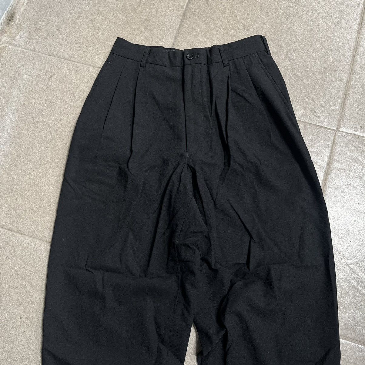 10 Corso Como × Comme des Garcons 💥Comme Des Garcons Homme AD 1999 Pleated Pant Size US 27 - 2 Thumbnail