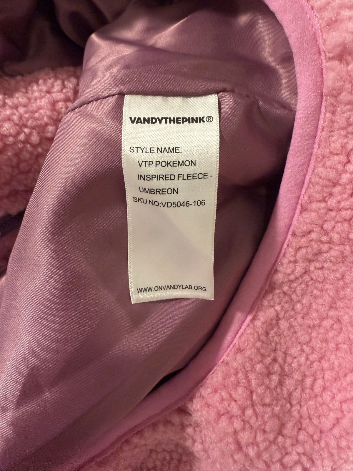 Pokemon × Vandy The Pink Vandy The Pink x Pokémon Espeon Hooded Jacket - In Hand Size US XL / EU 56 / 4 - 12 Thumbnail