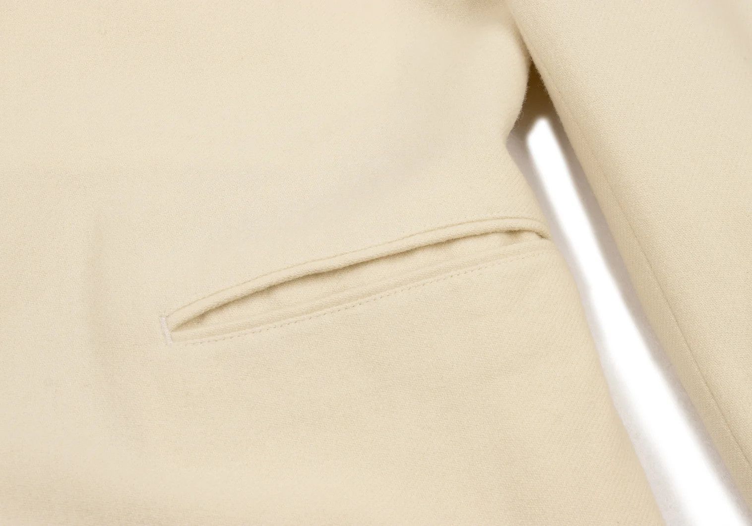 Yohji Yamamoto Yohji Yamamoto Wool 3B Jacket Cream M Size US M / EU 48-50 / 2 - 10 Thumbnail