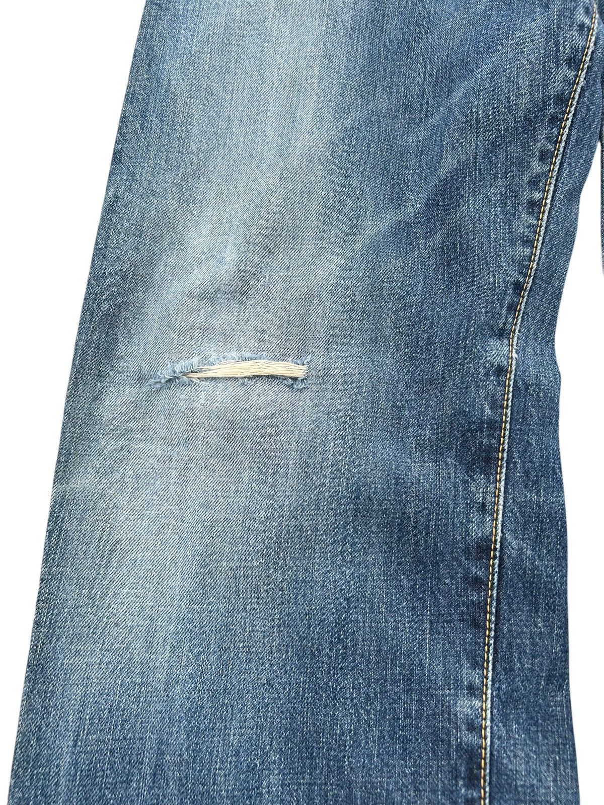 Kapital Edwin Selvedge Distressed Denim Jeans Rusty Faded Size US 31 - 4 Thumbnail