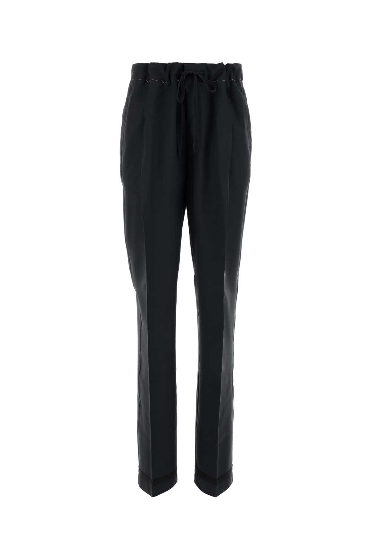 パンツ Maison Margiela Midnight blue mohair blend pant Maison Margiela Midnight Blue Mohair Blend Pant – LOZURI®