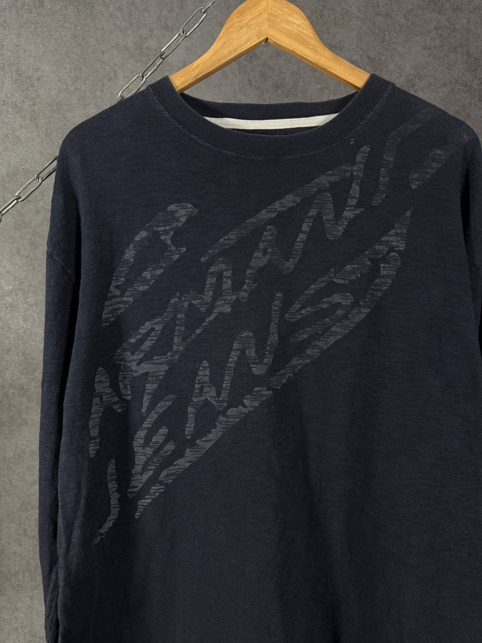 Armani Armani Jeans vintage designer luxury longsleeve Size US XL / EU 56 / 4 - 2 Thumbnail