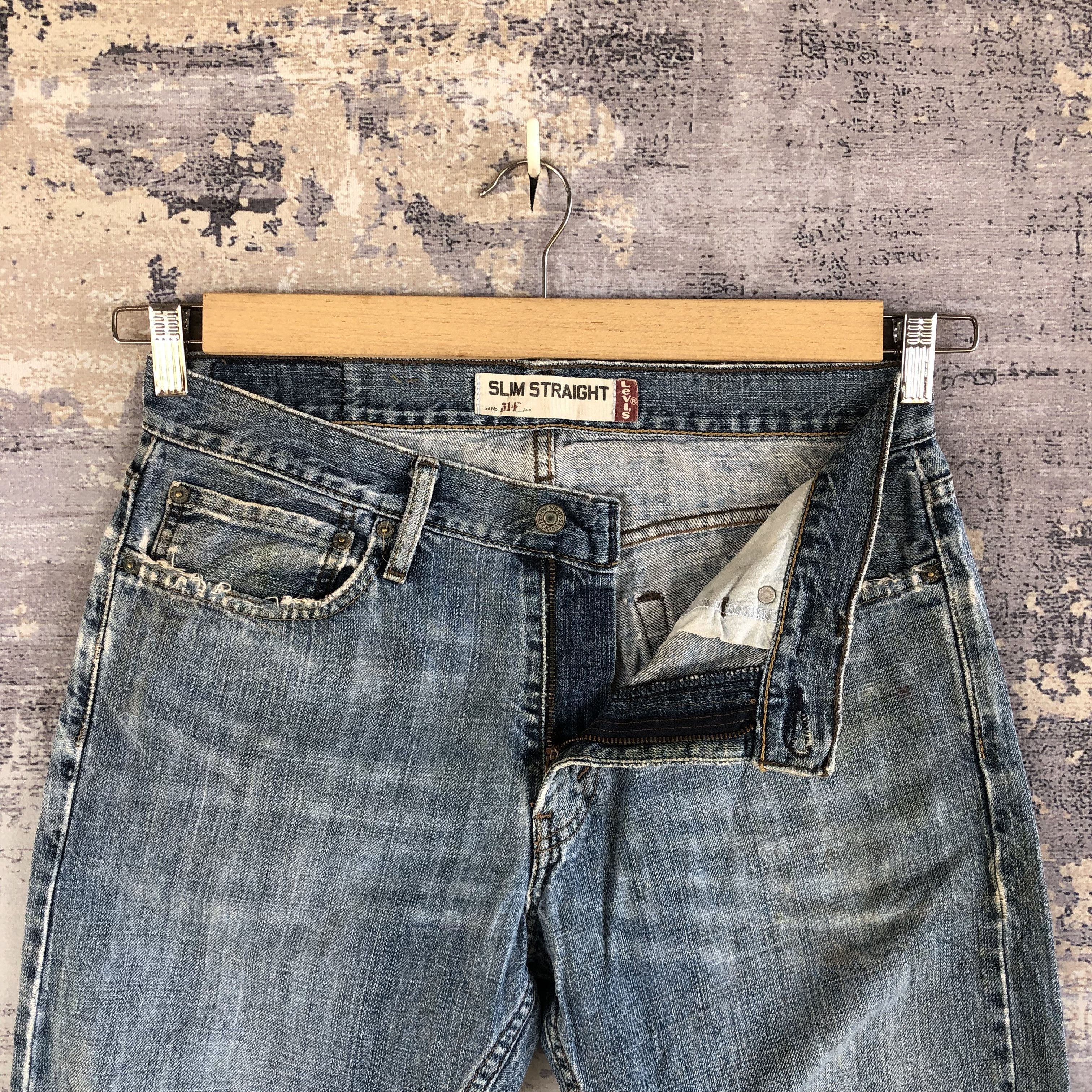 Levi's Vintage Y2K Levis Flare Jeans Levi's Faded Light Wash Denim Size US 32 / EU 48 - 4 Thumbnail