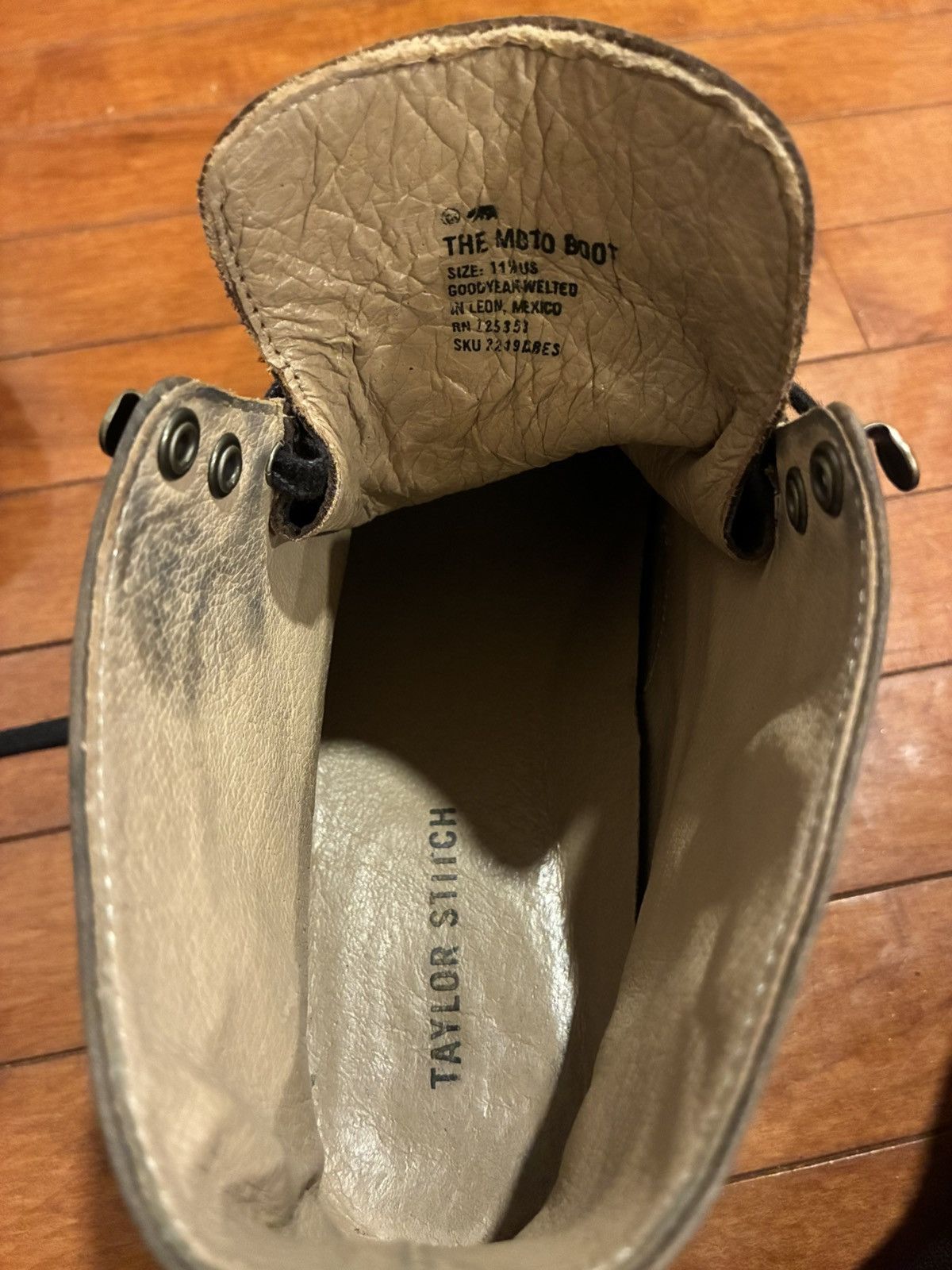 Taylor Stitch The Moto Boot Size US 11.5 / EU 44-45 - 9 Thumbnail