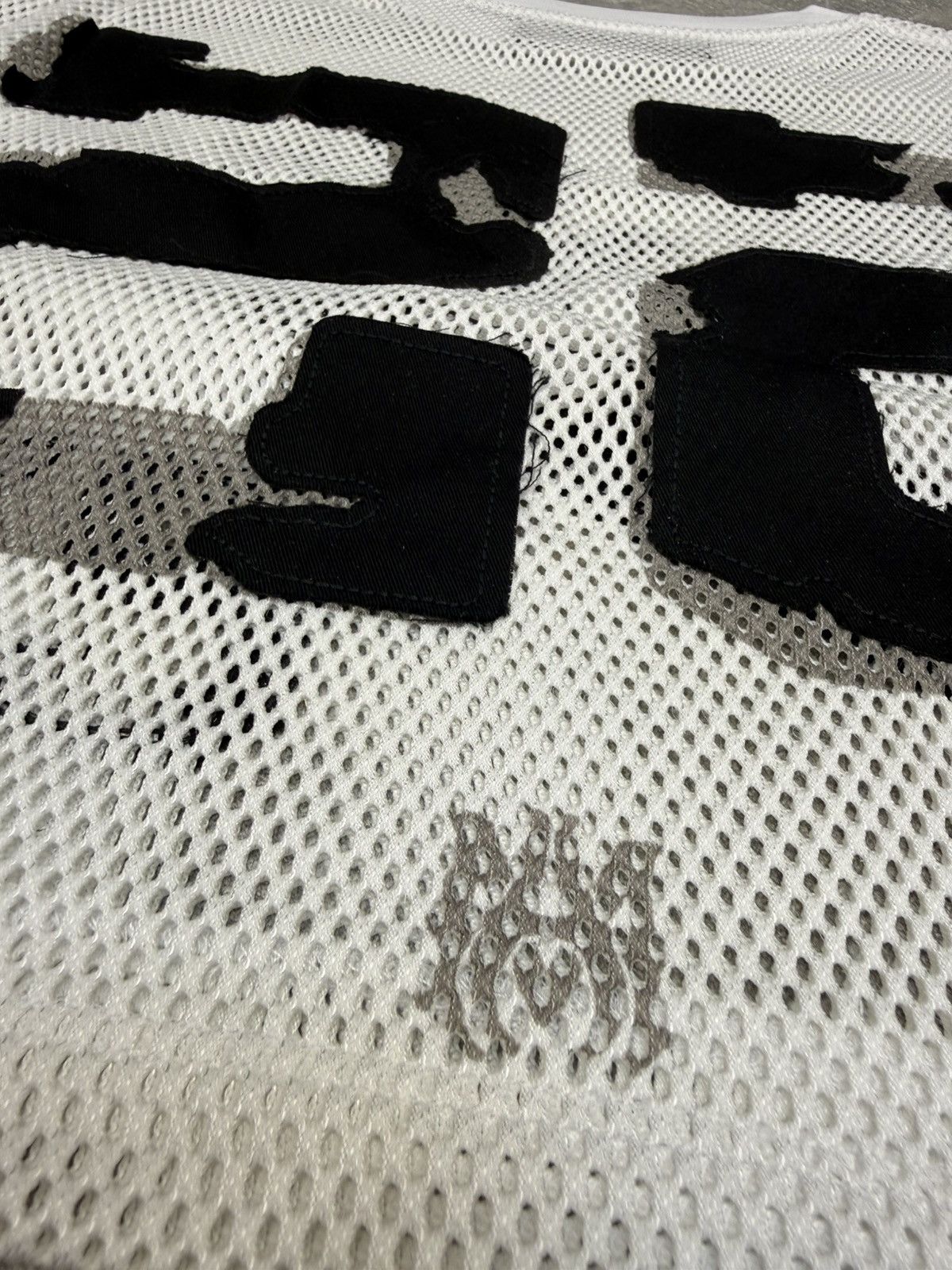Amiri Amiri Cropped Mesh 22 Tee White. size S. BNWT. Rrp £425.00 Size S / US 4 / IT 40 - 4 Thumbnail