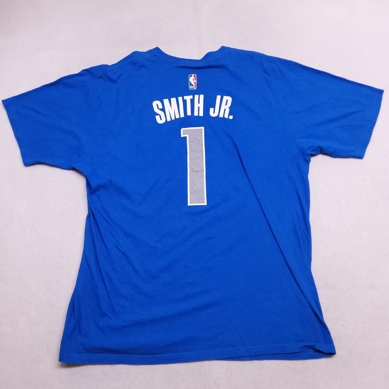 Adidas Adidas Dallas Mavericks #1 Smith Jr T-Shirt Men Size 2X Blue Size US XXL / EU 58 / 5 - 11 Thumbnail