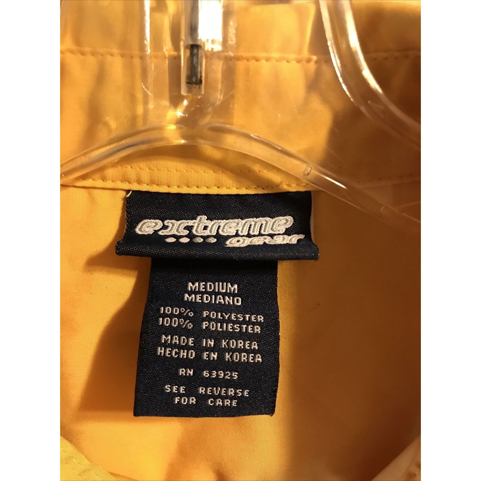Other Extreme Gear Men's M Yellow Palm SS Polyester Hawaiian Shirt Size US M / EU 48-50 / 2 - 2 Thumbnail