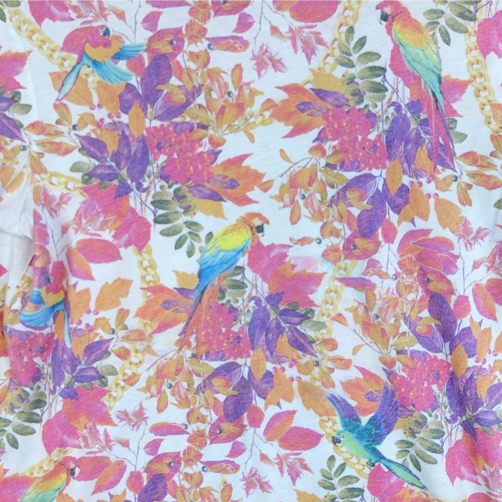 Other Vintage Y2K Juice Men's AOP Tropical Parrot T Shirt Men's S Size US S / EU 44-46 / 1 - 6 Thumbnail