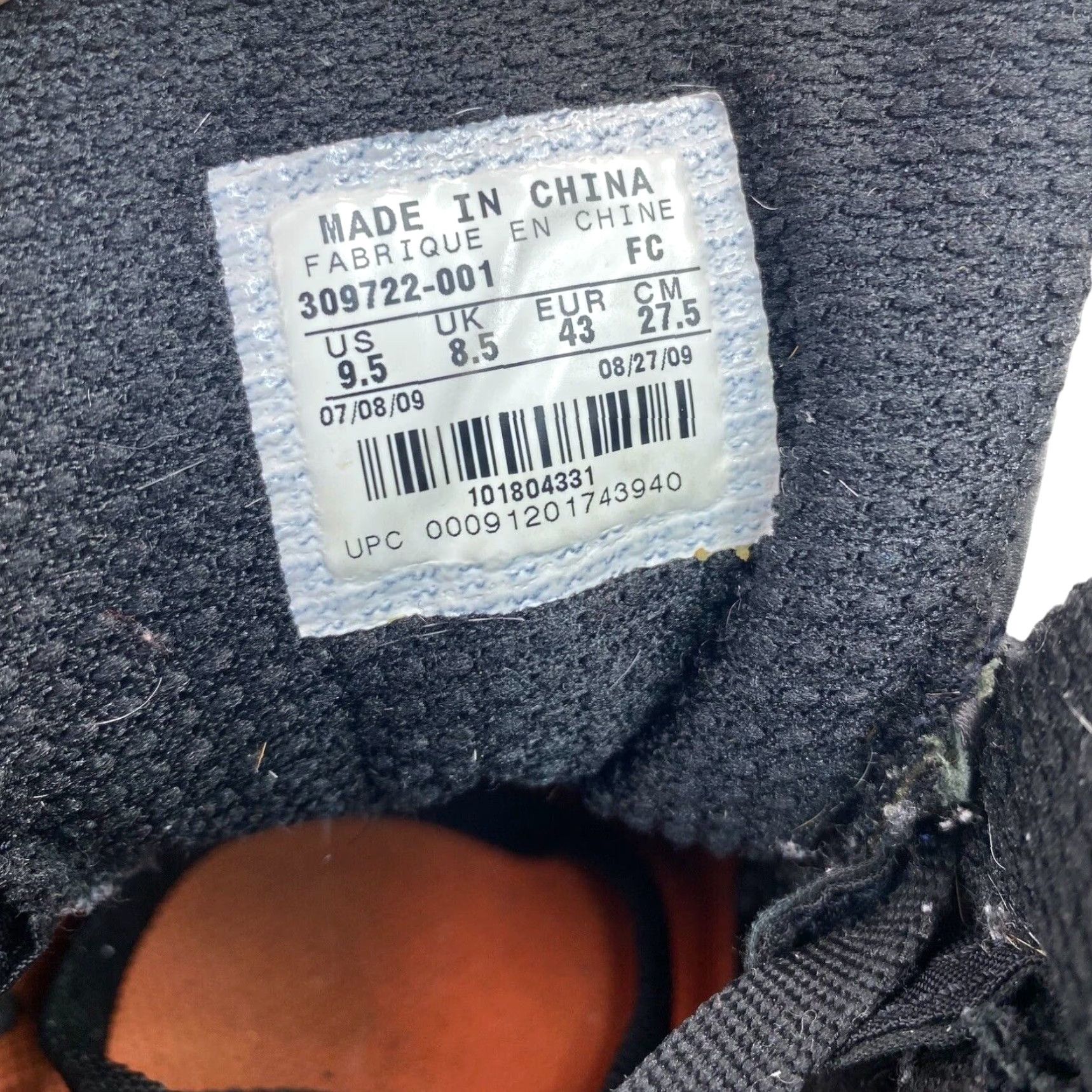 Nike VINTAGE NIKE AIR MAX ACG ALL CONDITIONS GEAR Boots Mens Size 9.5 Black Leather Seasonal Fall Winter 309722-001 Rare Size US 9.5 / EU 42-43 - 6 Thumbnail