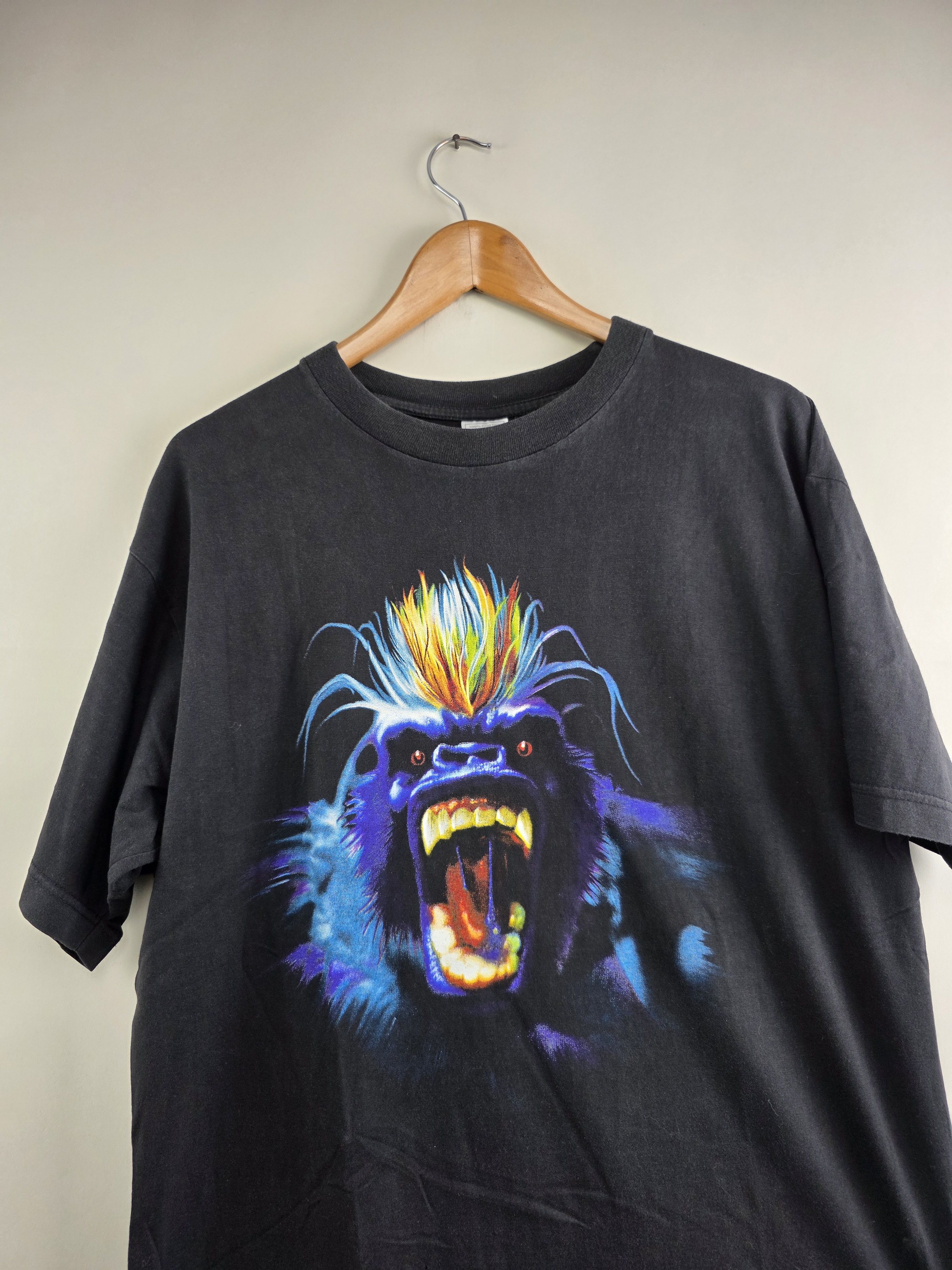 Anime × Vintage 90s Primal Rage Video Game promo tee XL 23" 29.5" Size US XL / EU 56 / 4 - 4 Thumbnail