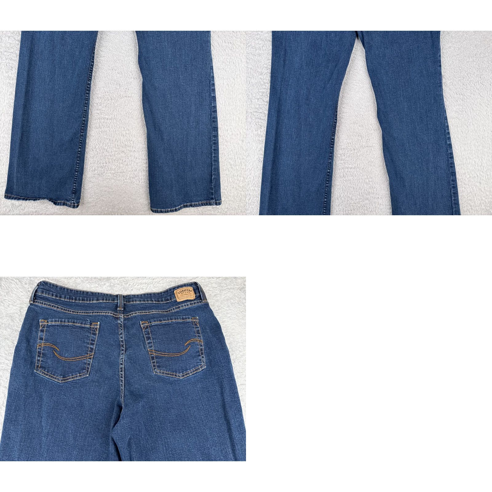 Levi's Levi's Jeans Women 16 Blue Denim Bootcut High Rise 32x33 Cotton Blend 5-Pocket Comfort Distressed Stretch Cotton Regular Vintage No N/A Size 38" / US 16 / IT 52 - 10 Thumbnail