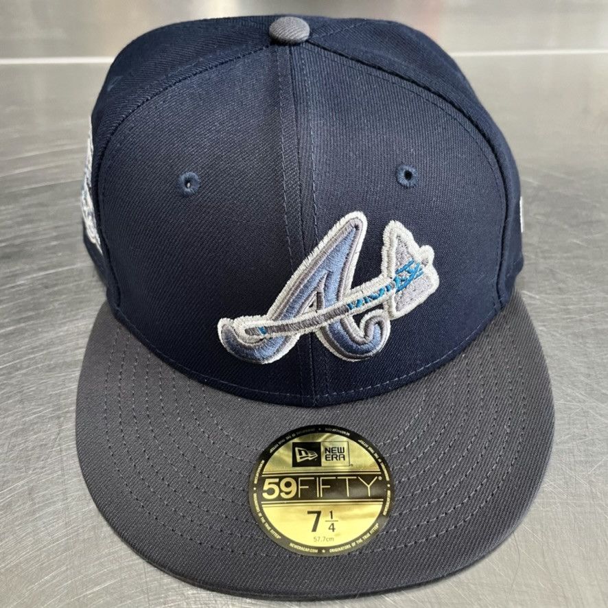 Hat Club Atlanta Braves Night Owl 2017 Patch Capsule Hats 7 1/4 Size ONE SIZE - 2 Thumbnail