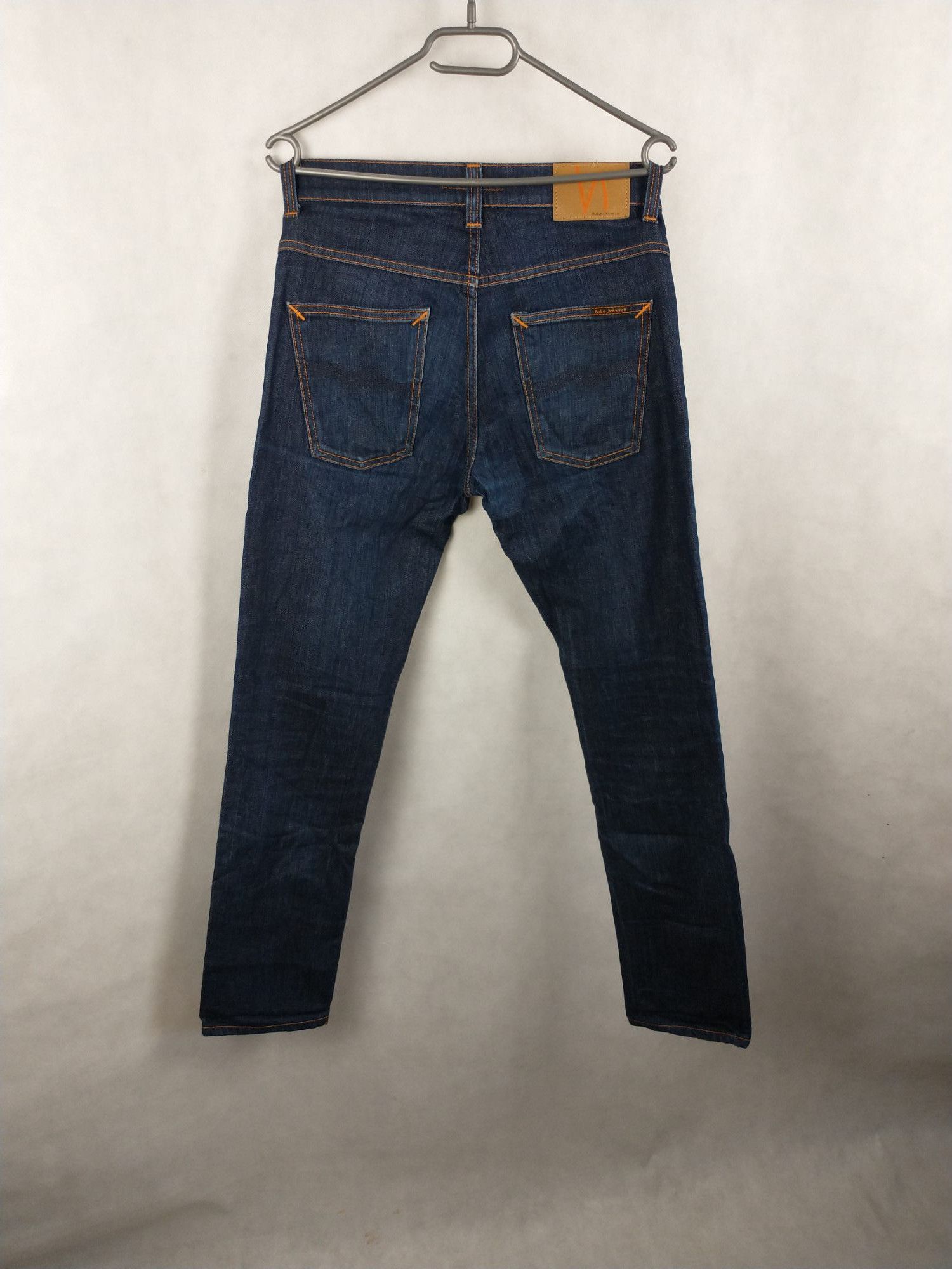 Nudie Jeans Nudie Jeans Grim Tim Dry Open Navy Size W31 L32 Mens Size US 31 - 1 Thumbnail